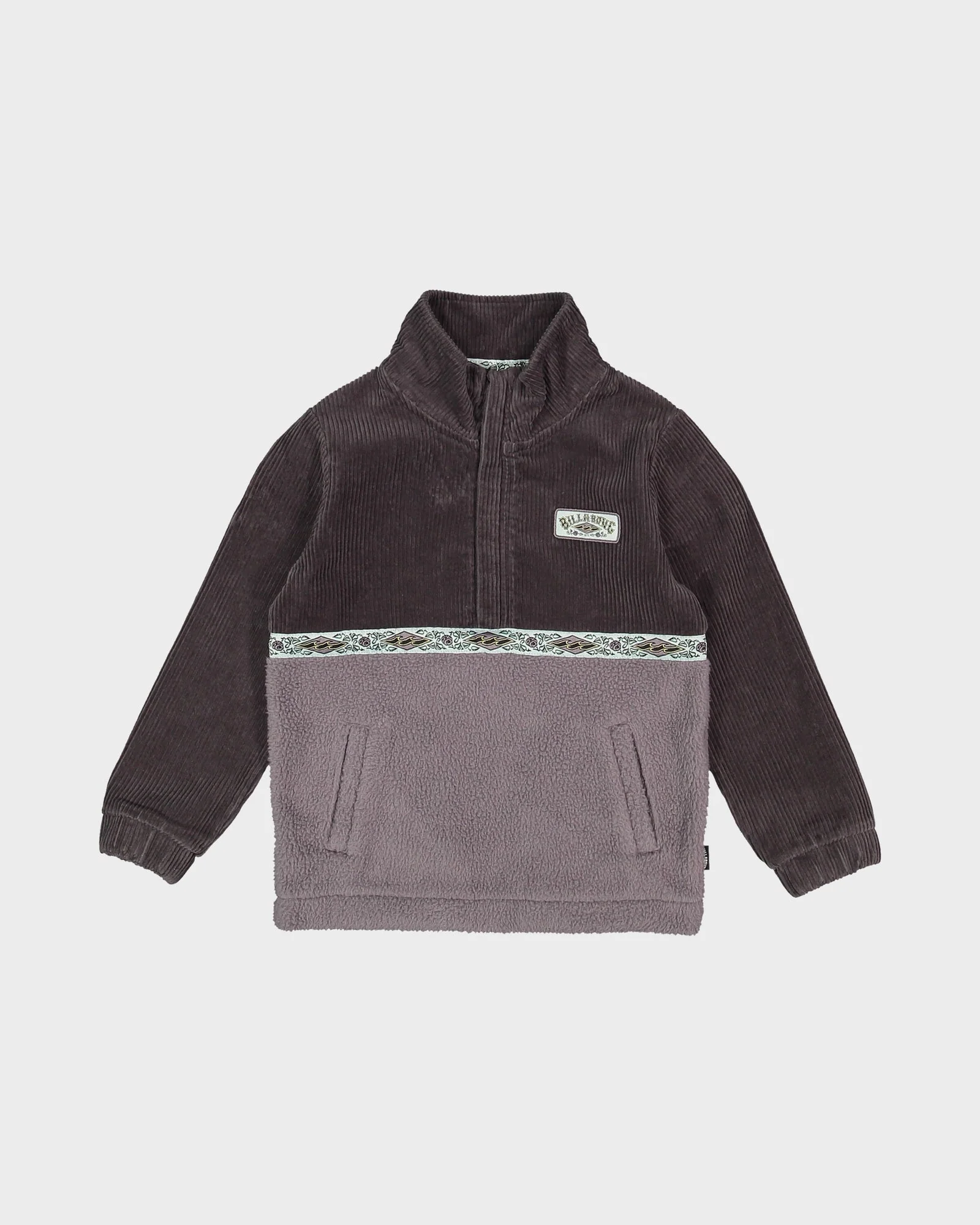 Boys 0-7 Space Lobster Half Zip Fleece Pullover - Image 5