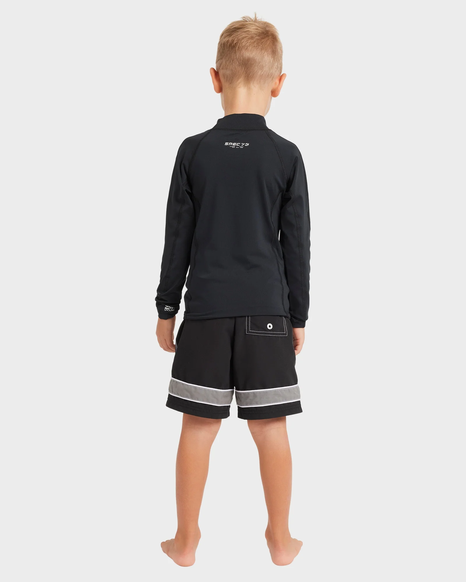 Boys 0-7 Spec 73 Performance Long Sleeve Rash Vest - Image 2