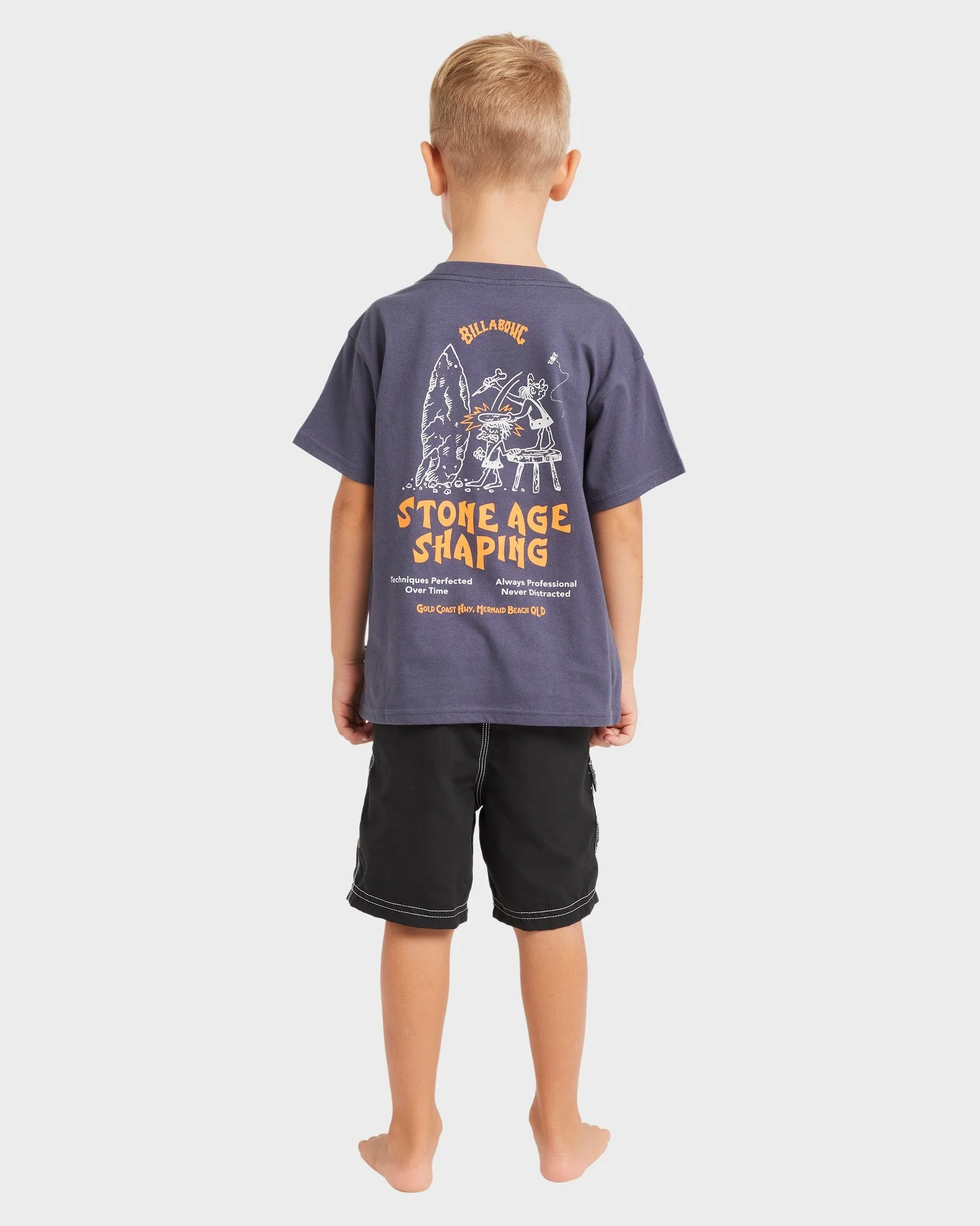 Boys 0-7 Stone Age OG T-Shirt - Image 2