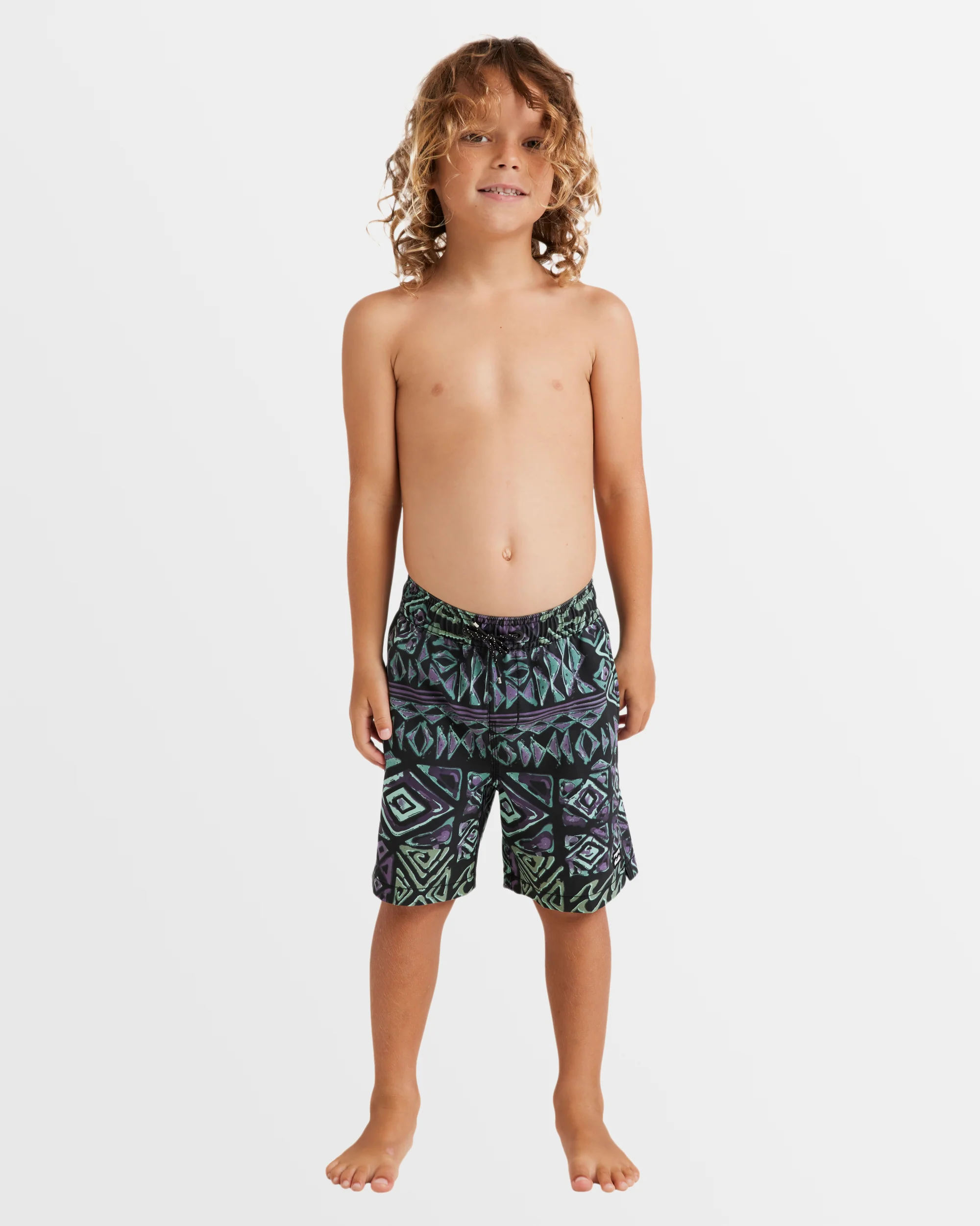 Boys 0-7 Sundays Layback Boardshorts