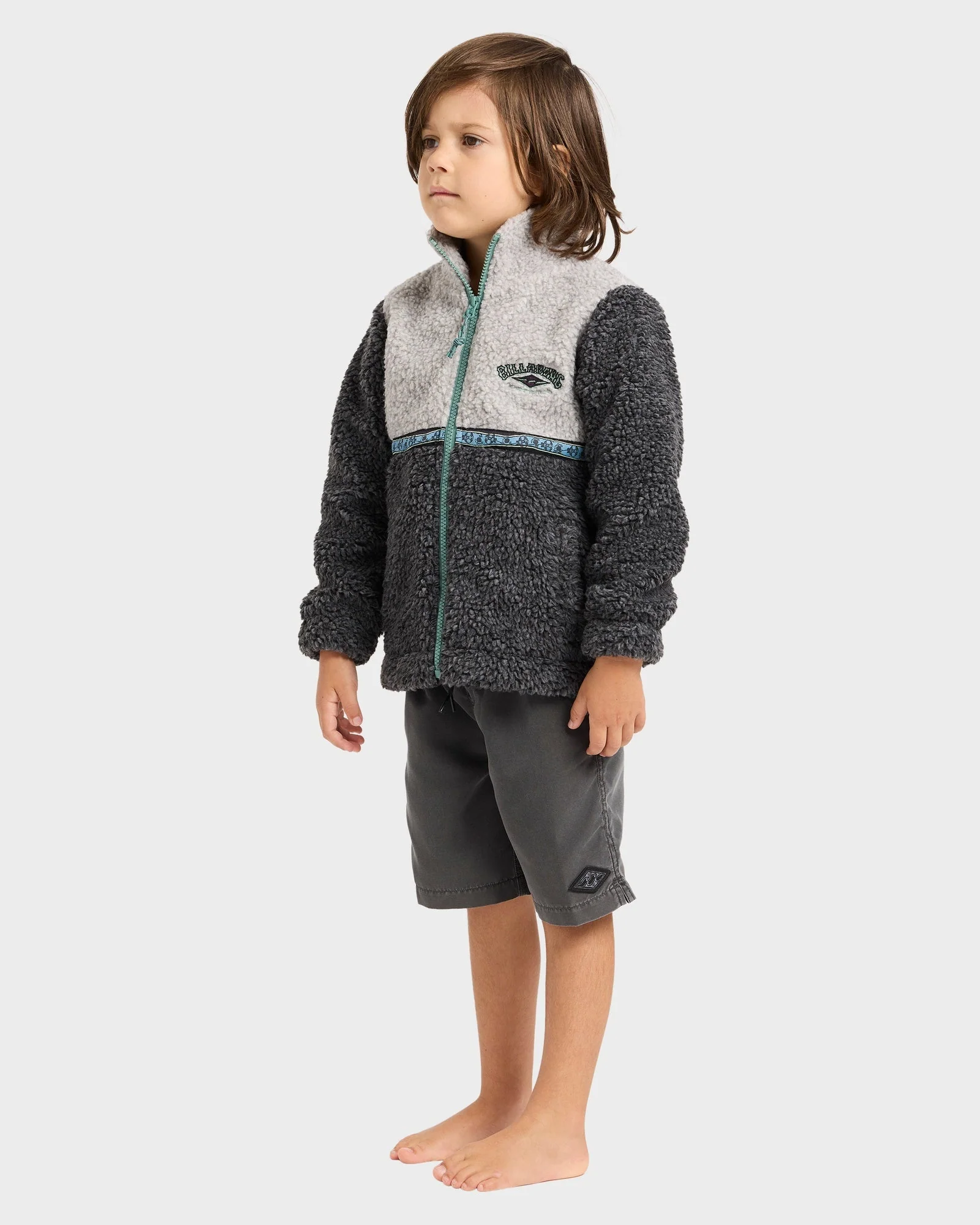 Boys 0-7 Tombstone Zip Up Fleece Jacket - Image 3