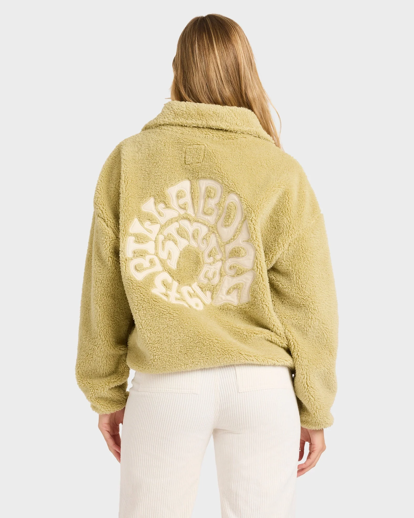 Womens Groovin Half Zip Pullover - Image 2