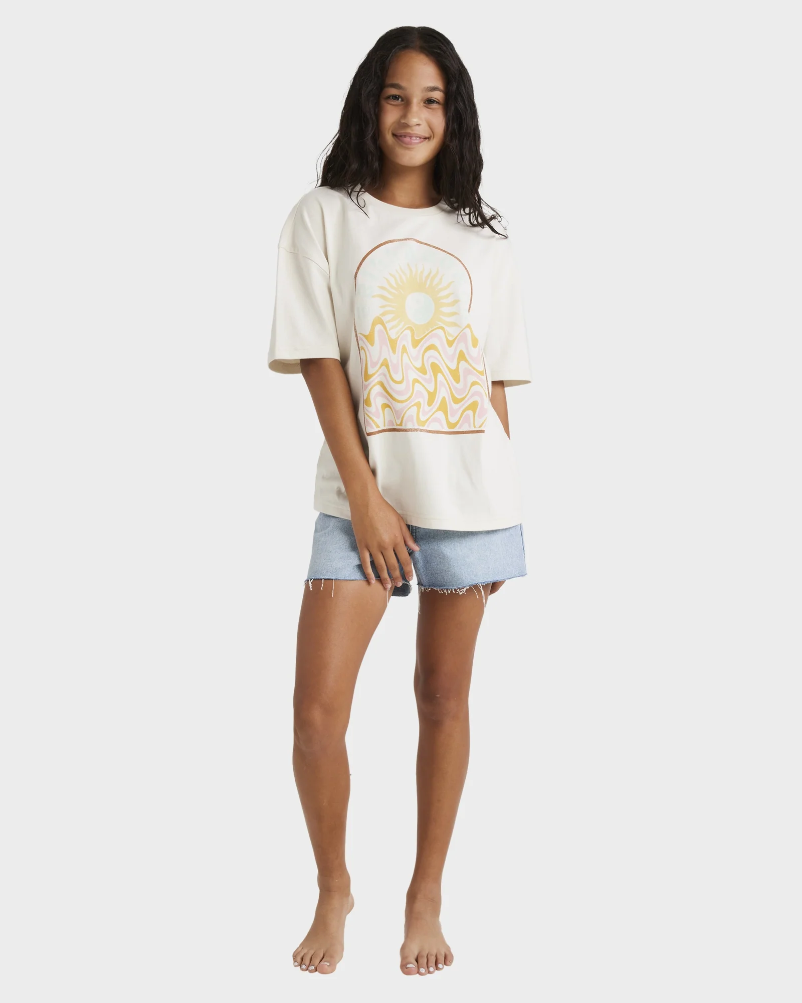 Girls 6-14 Groovy Nature T-Shirt - Image 6