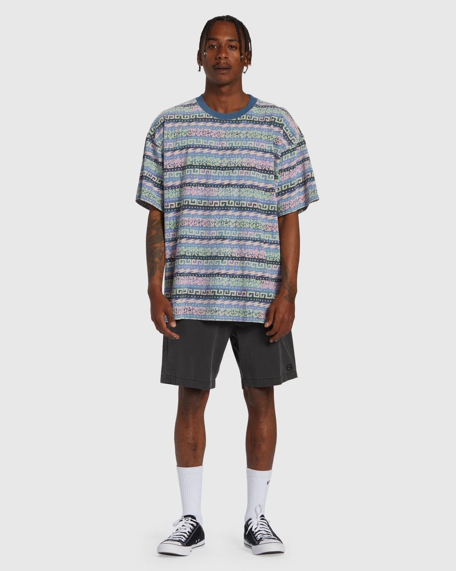Mens Halfrack Crew T-Shirt - Image 5