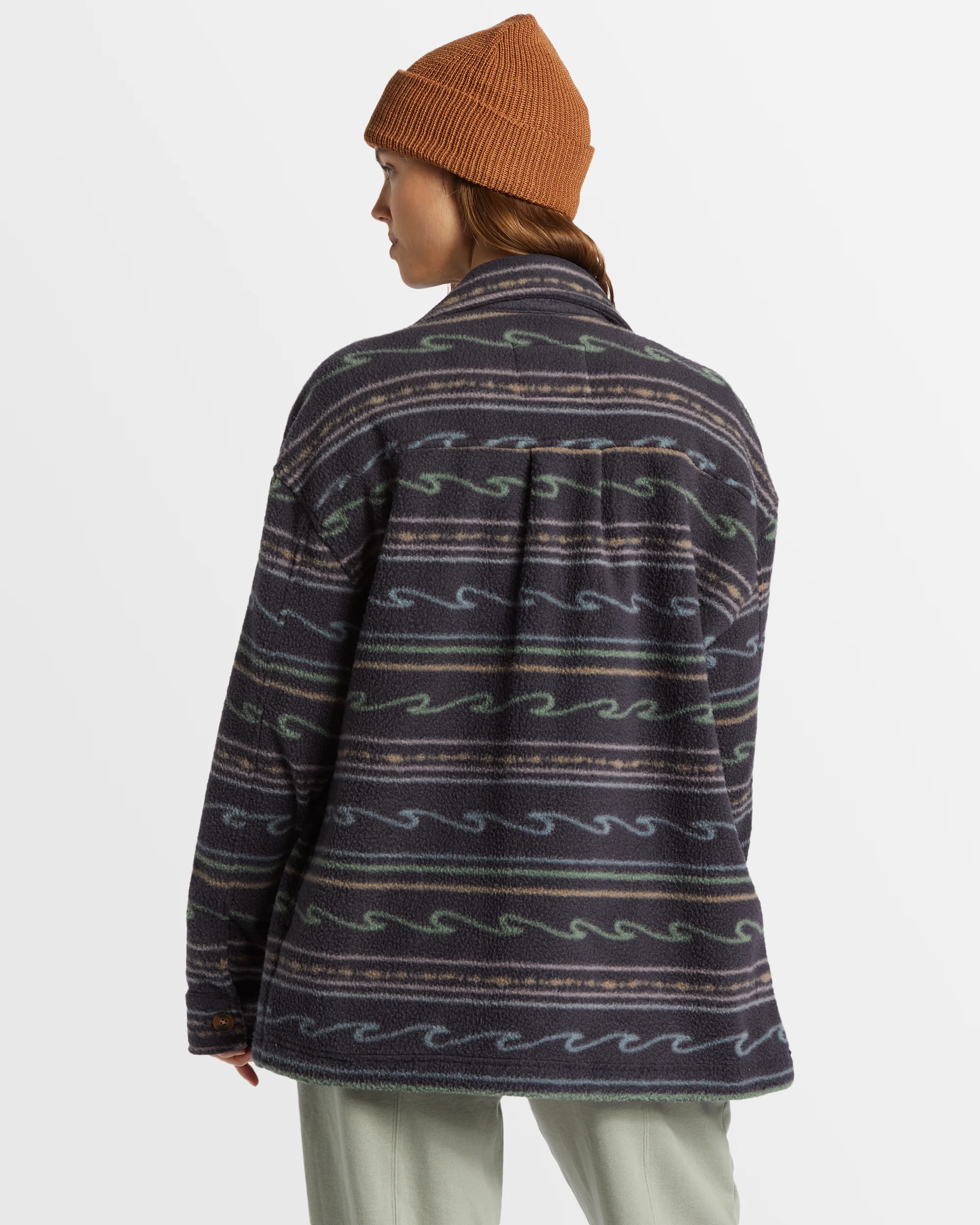 Womens Happy Camper Shacket - Image 3