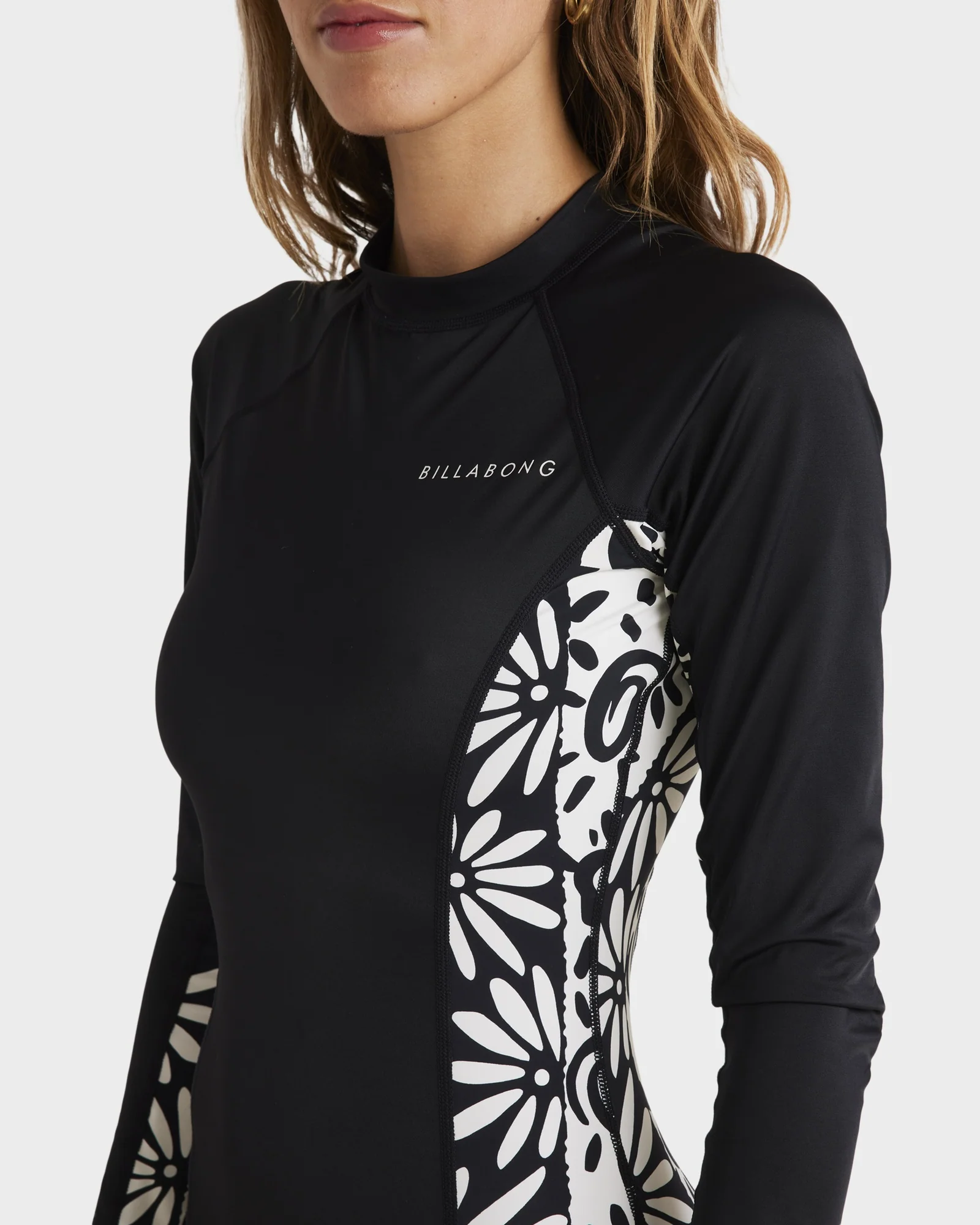 Womens Happy Dance Bodysuit Long Sleeve Rash Vest - Image 4