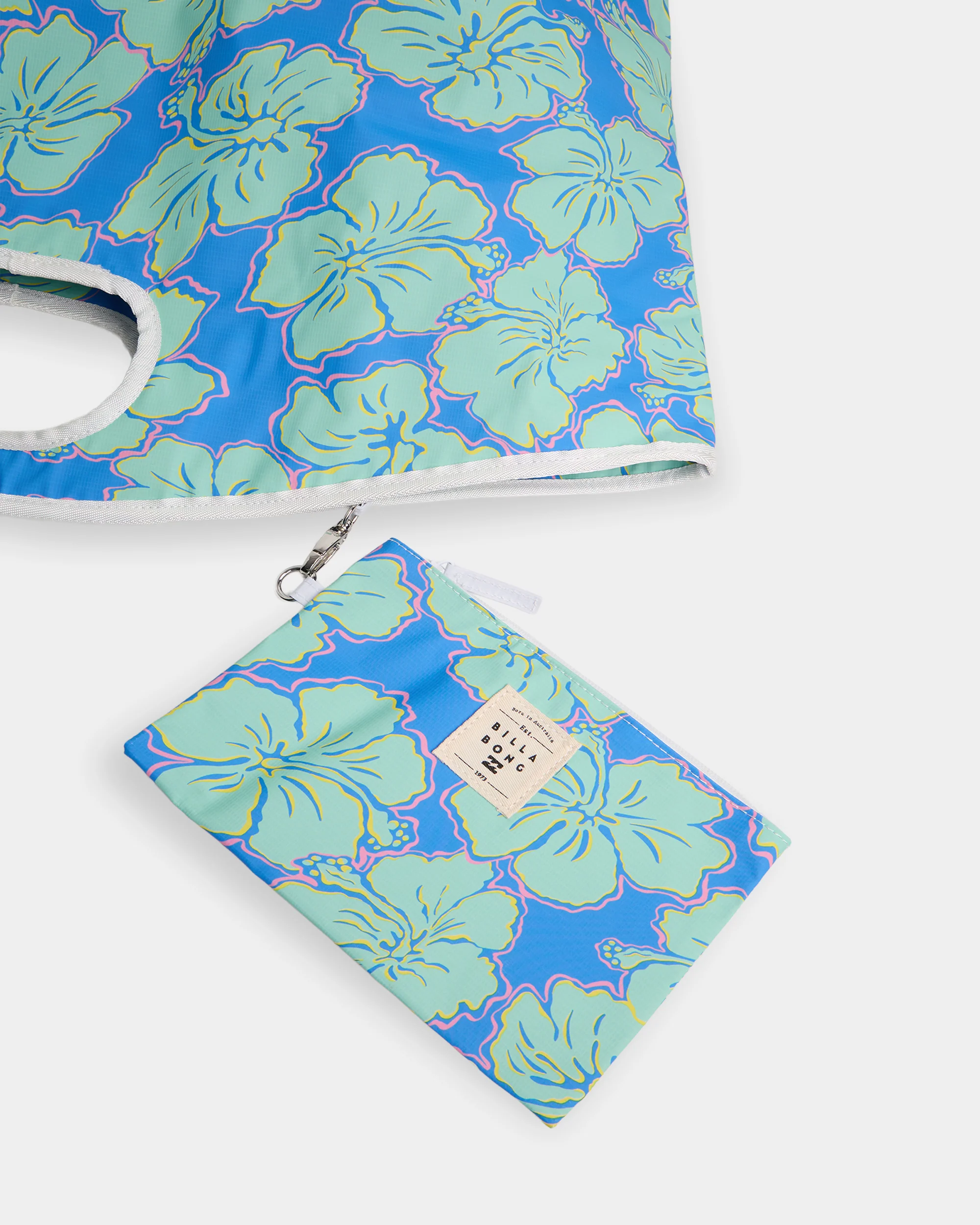 Womens Happy Hibiscus Beach Bag - Image 2