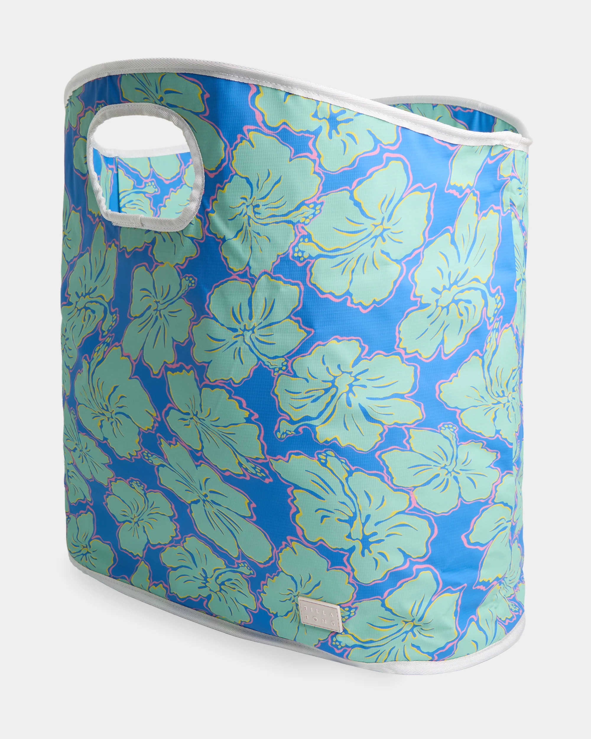 Womens Happy Hibiscus Beach Bag - Image 3