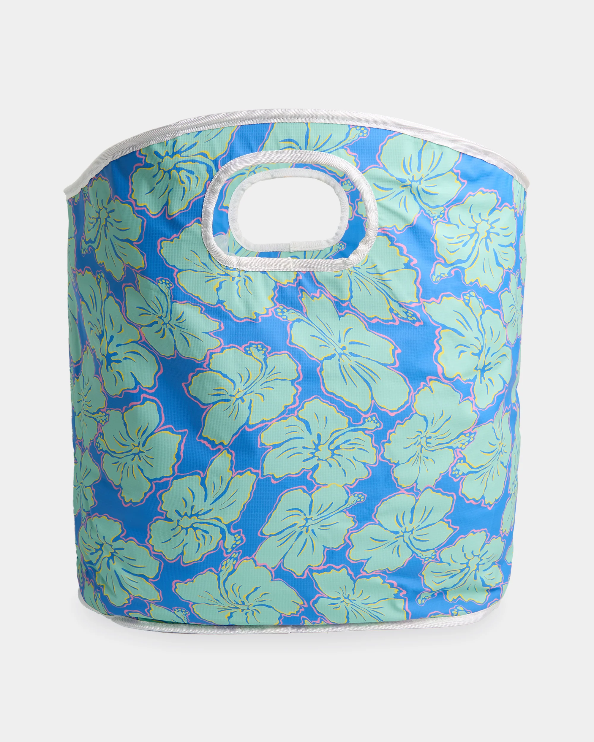 Womens Happy Hibiscus Beach Bag - Image 4