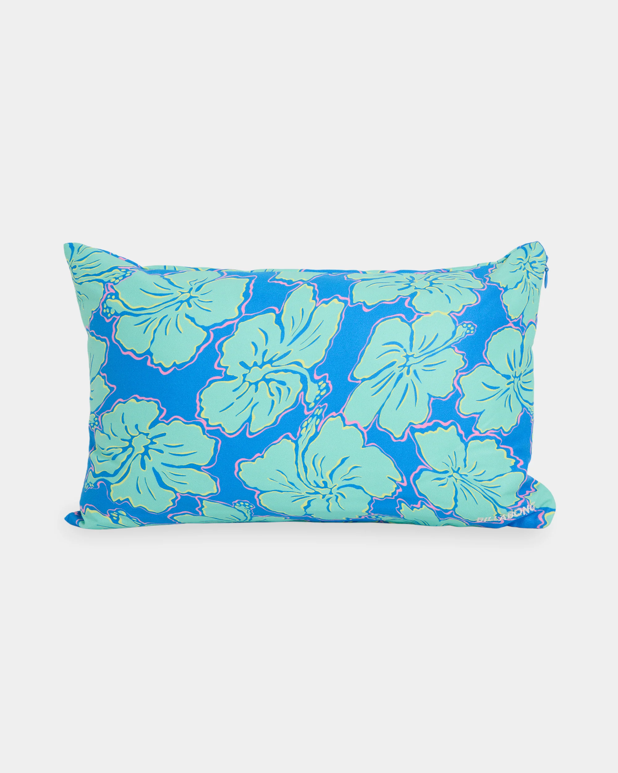 Womens Happy Hibiscus Beach Pillow - Image 2
