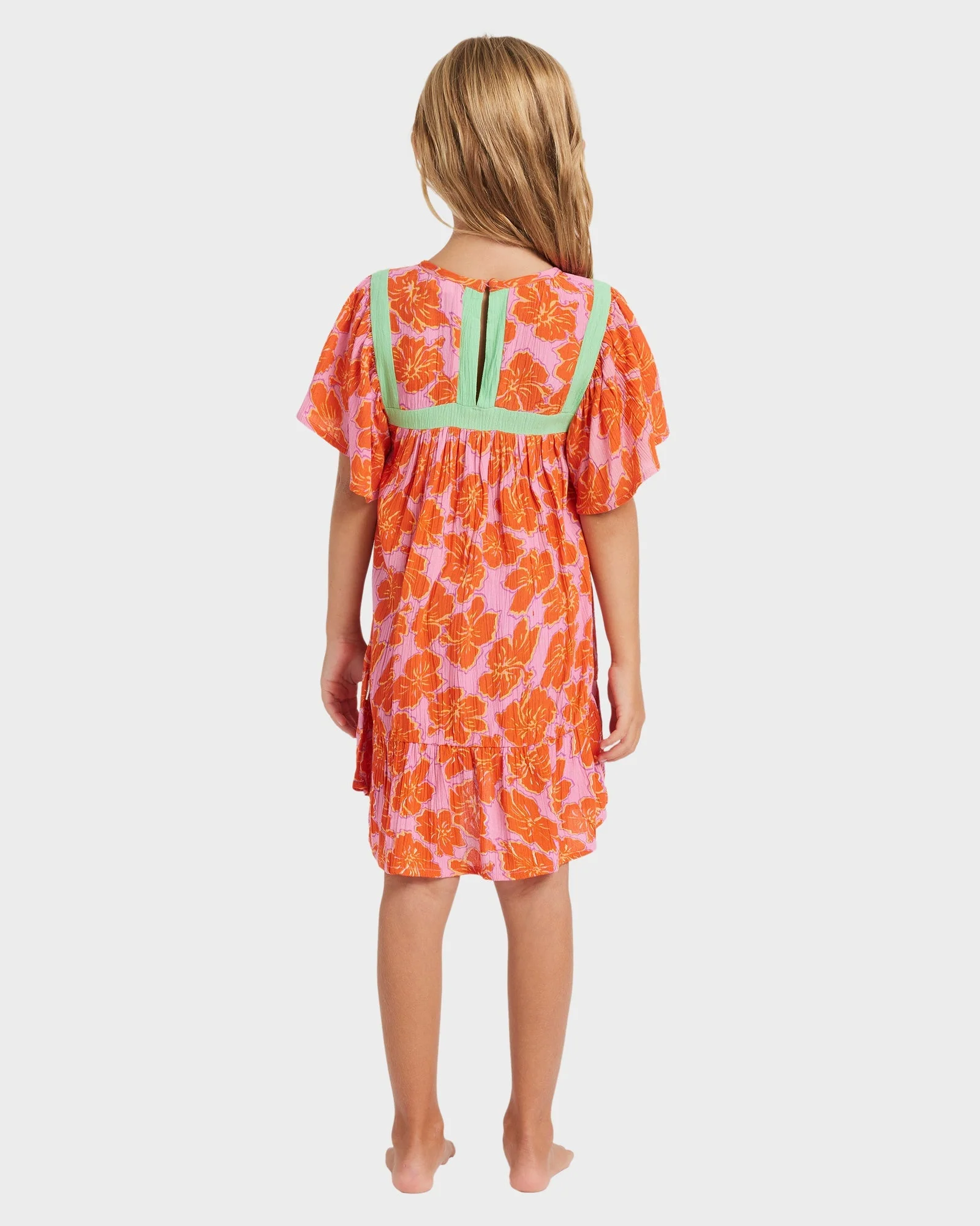 Girls 0-5 Happy Hibiscus Dress - Image 2