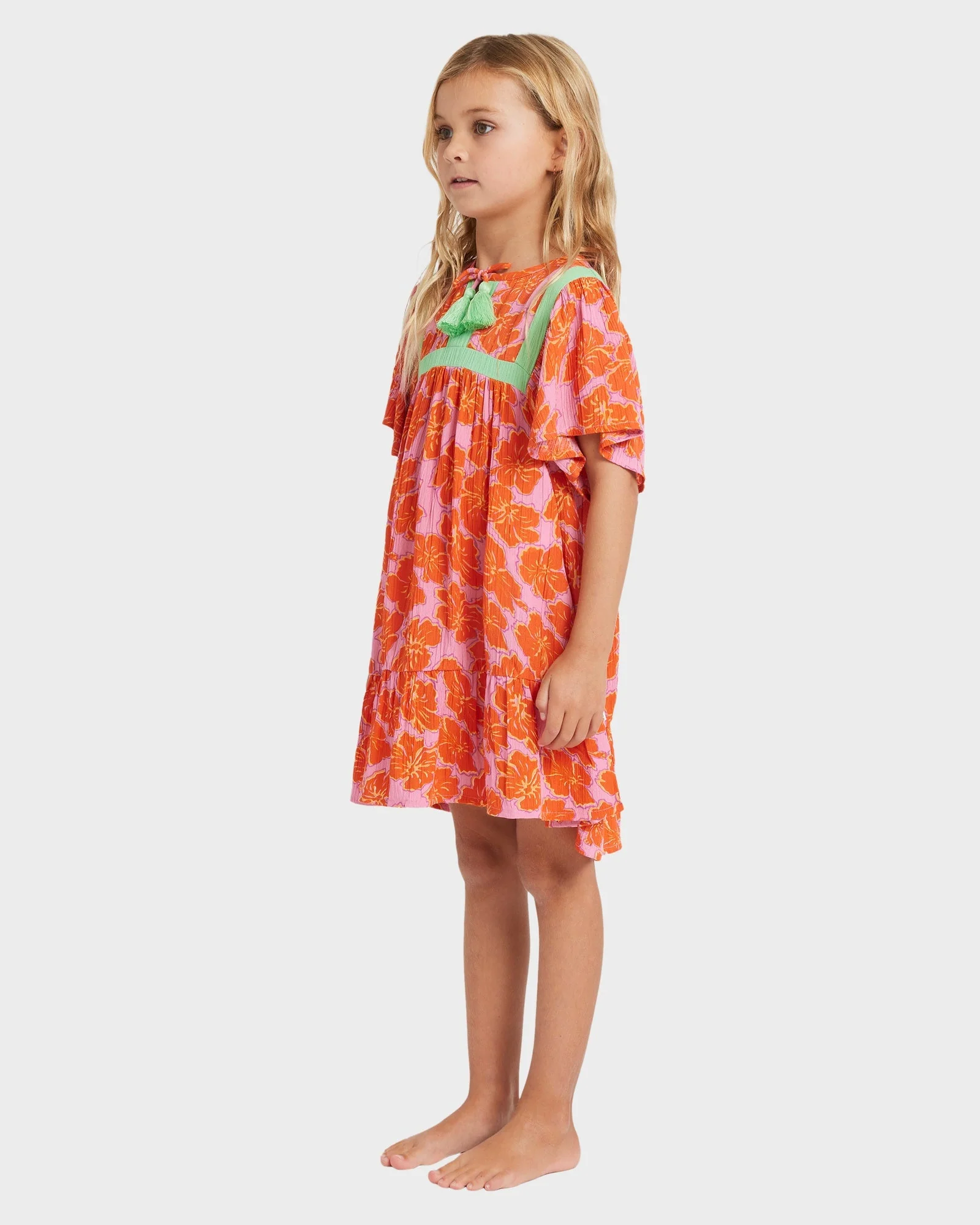 Girls 0-5 Happy Hibiscus Dress - Image 3