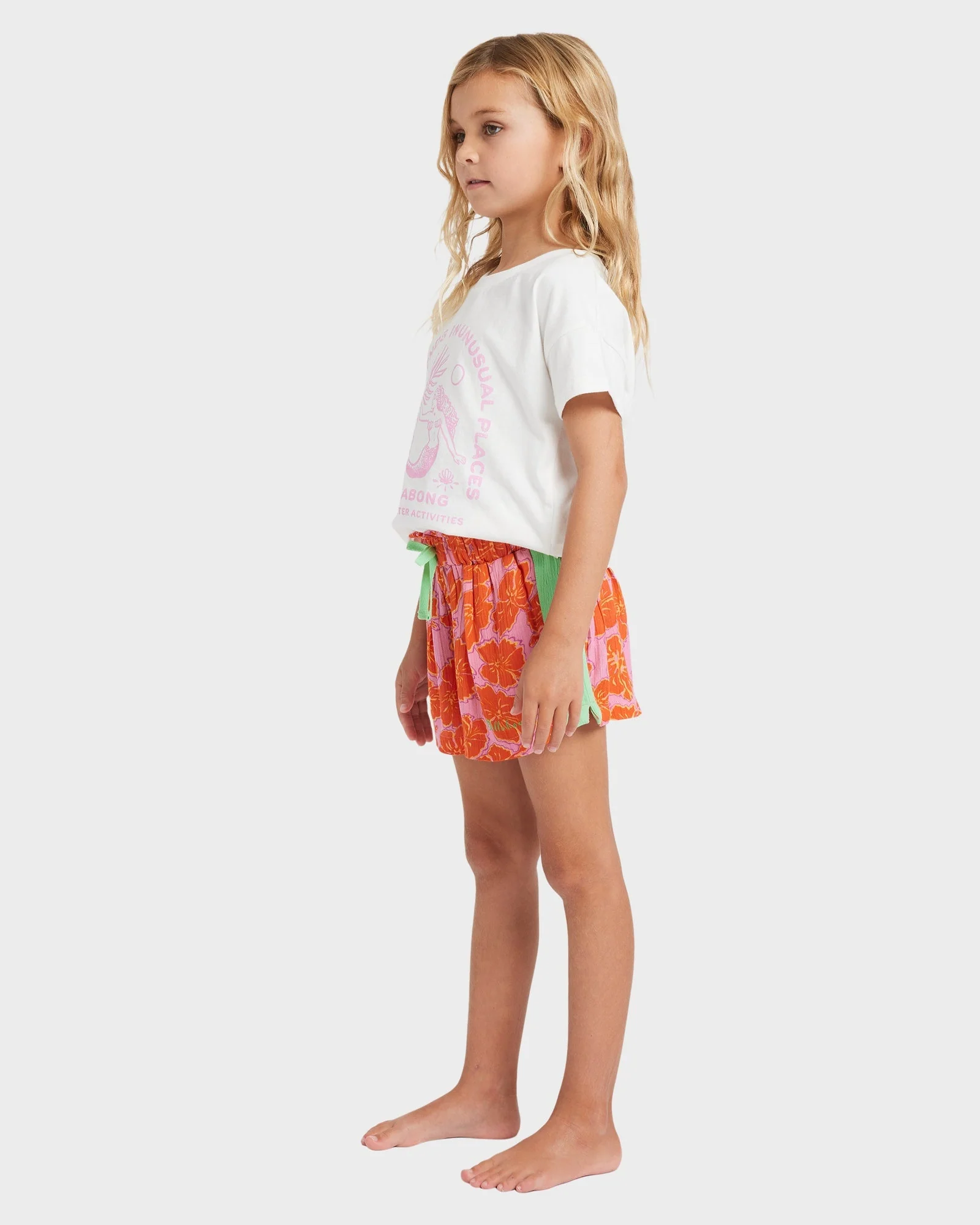Girls 0-5 Happy Hibiscus Olly Shorts - Image 3