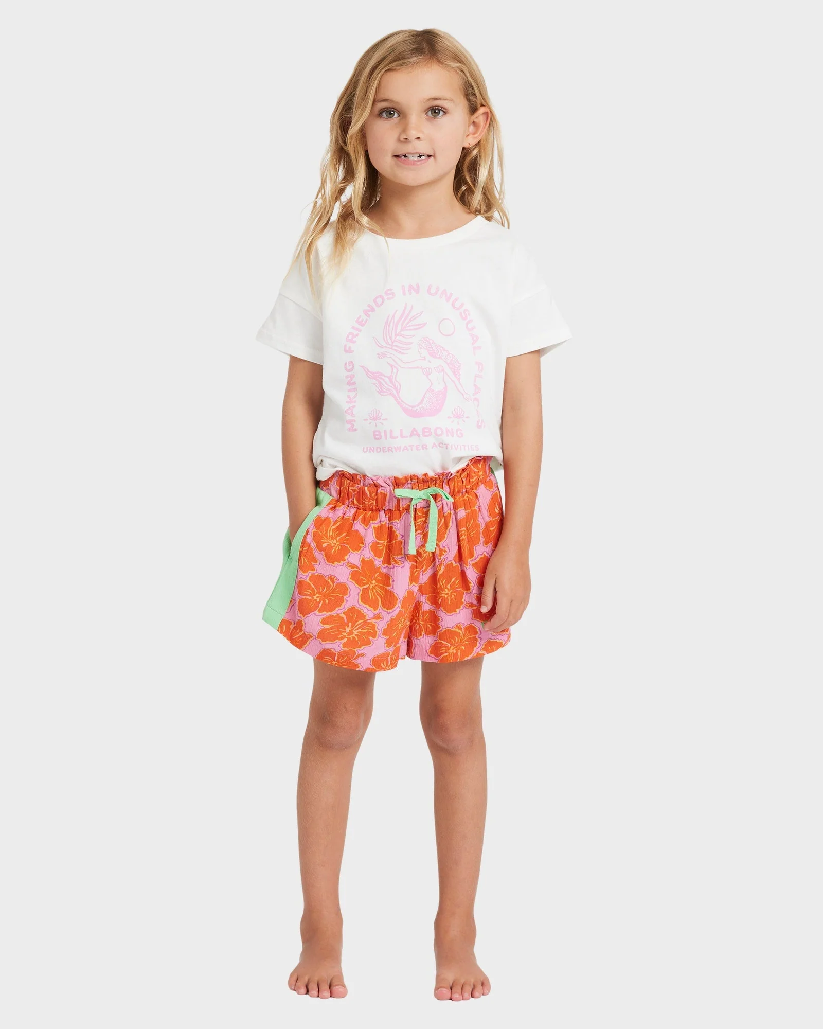 Girls 0-5 Happy Hibiscus Olly Shorts - Image 4