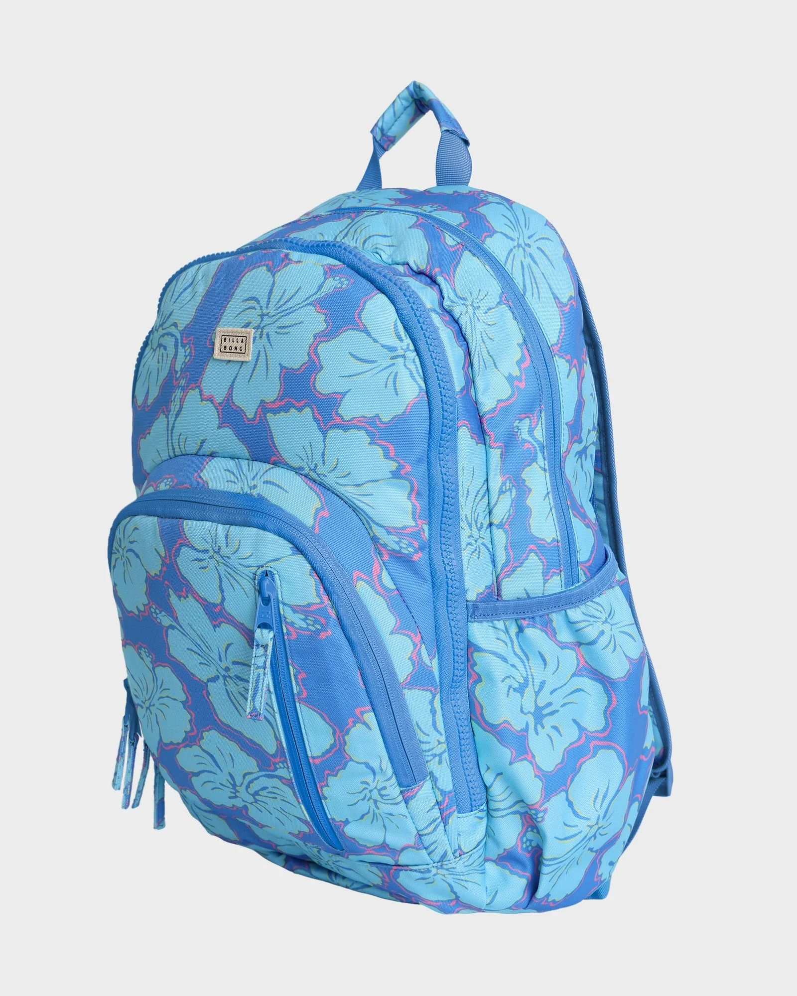 Girls 6-14 Happy Hibiscus Roadie Jr Backpack - Image 2