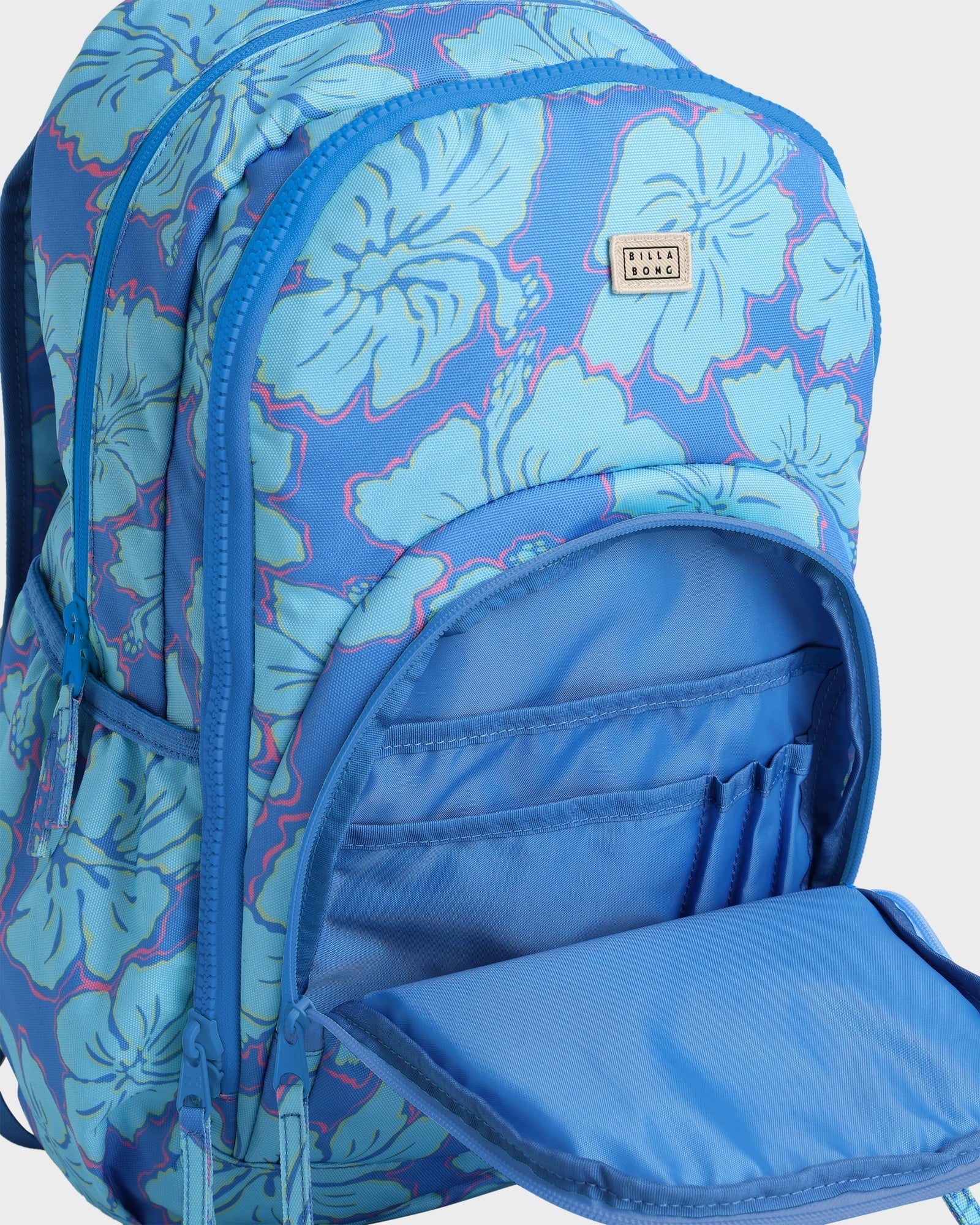 Girls 6-14 Happy Hibiscus Roadie Jr Backpack - Image 4