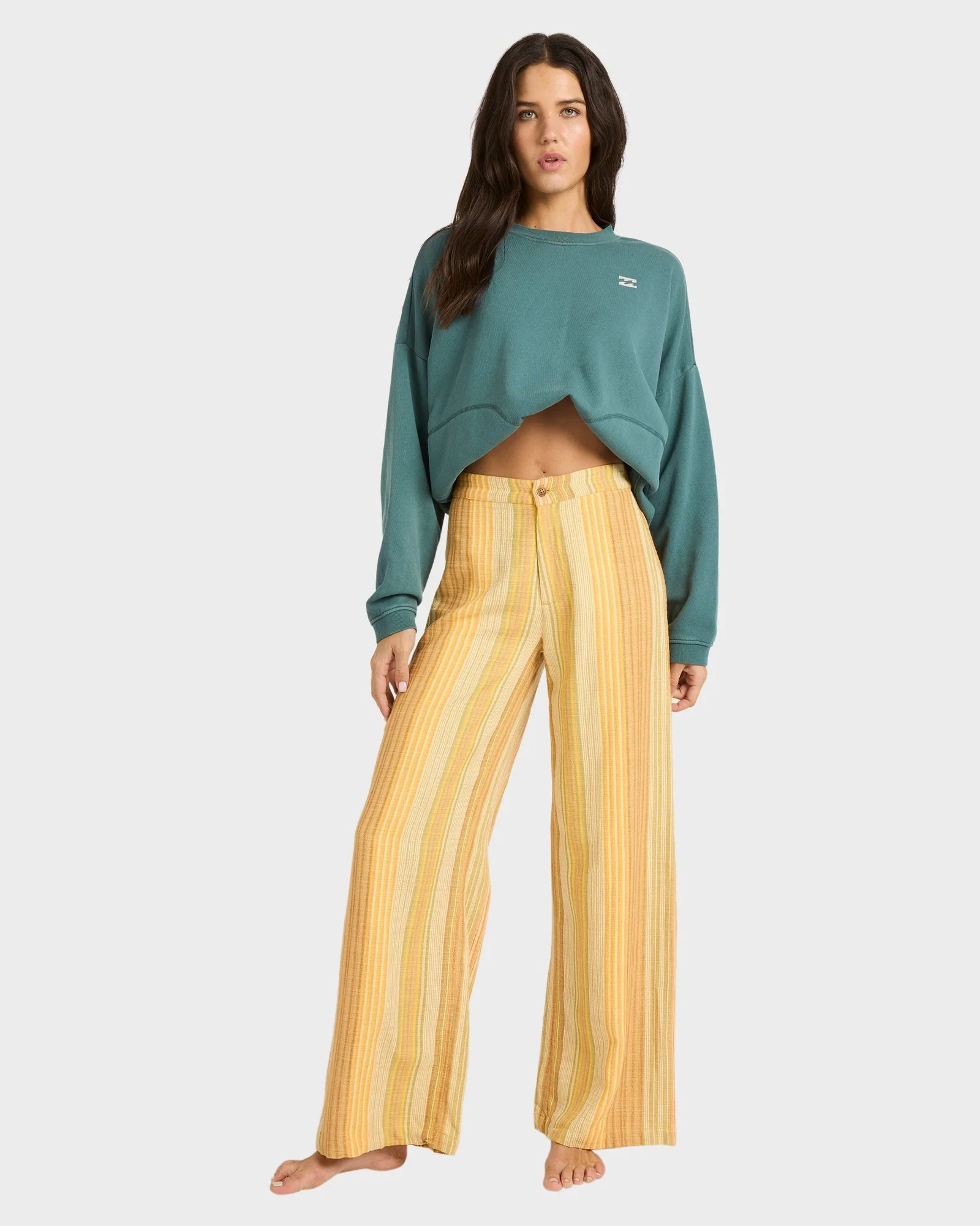 Womens Hazy Daze Elastic Pants - Image 2