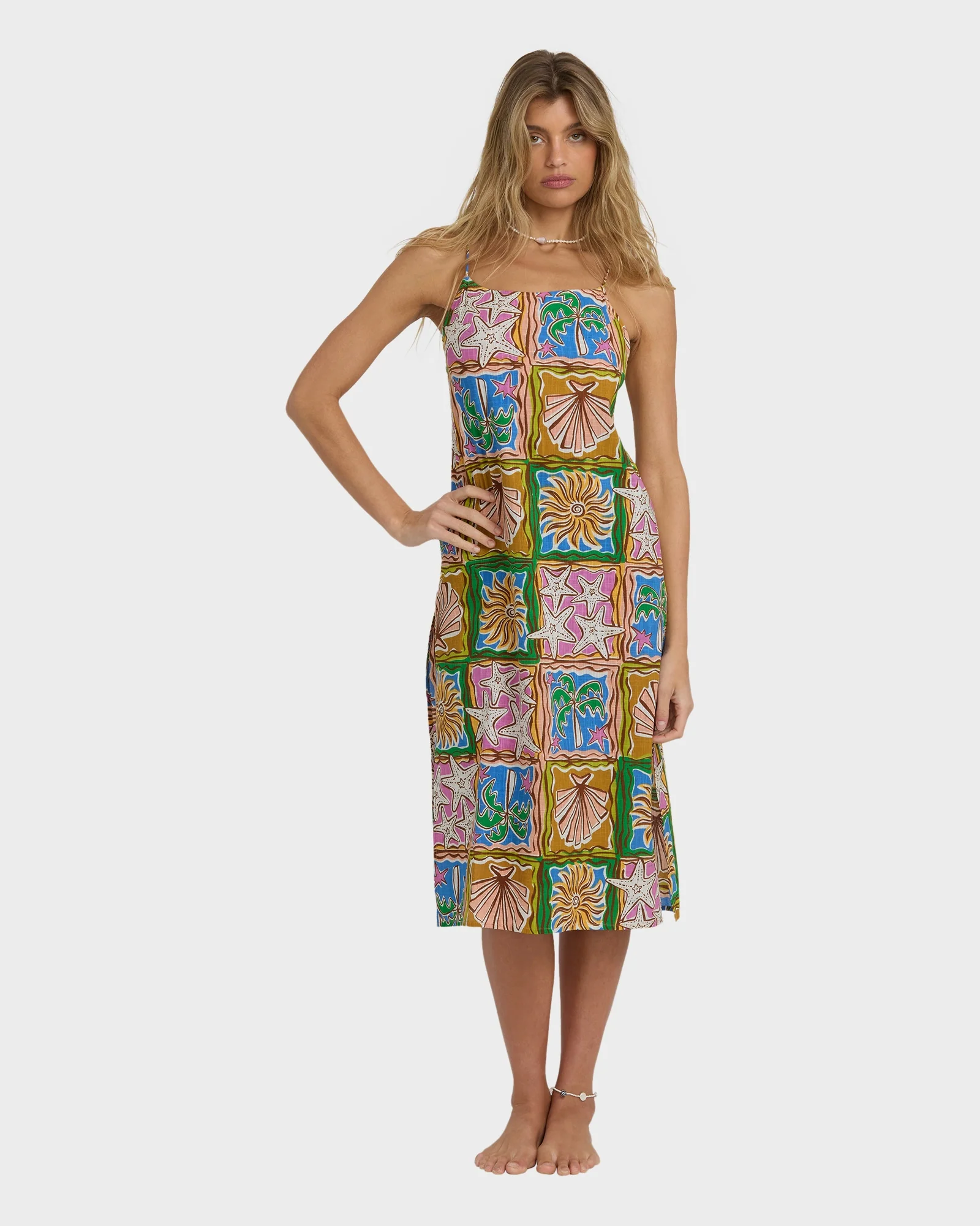 Womens Heat Dream Midi Dress - Image 2