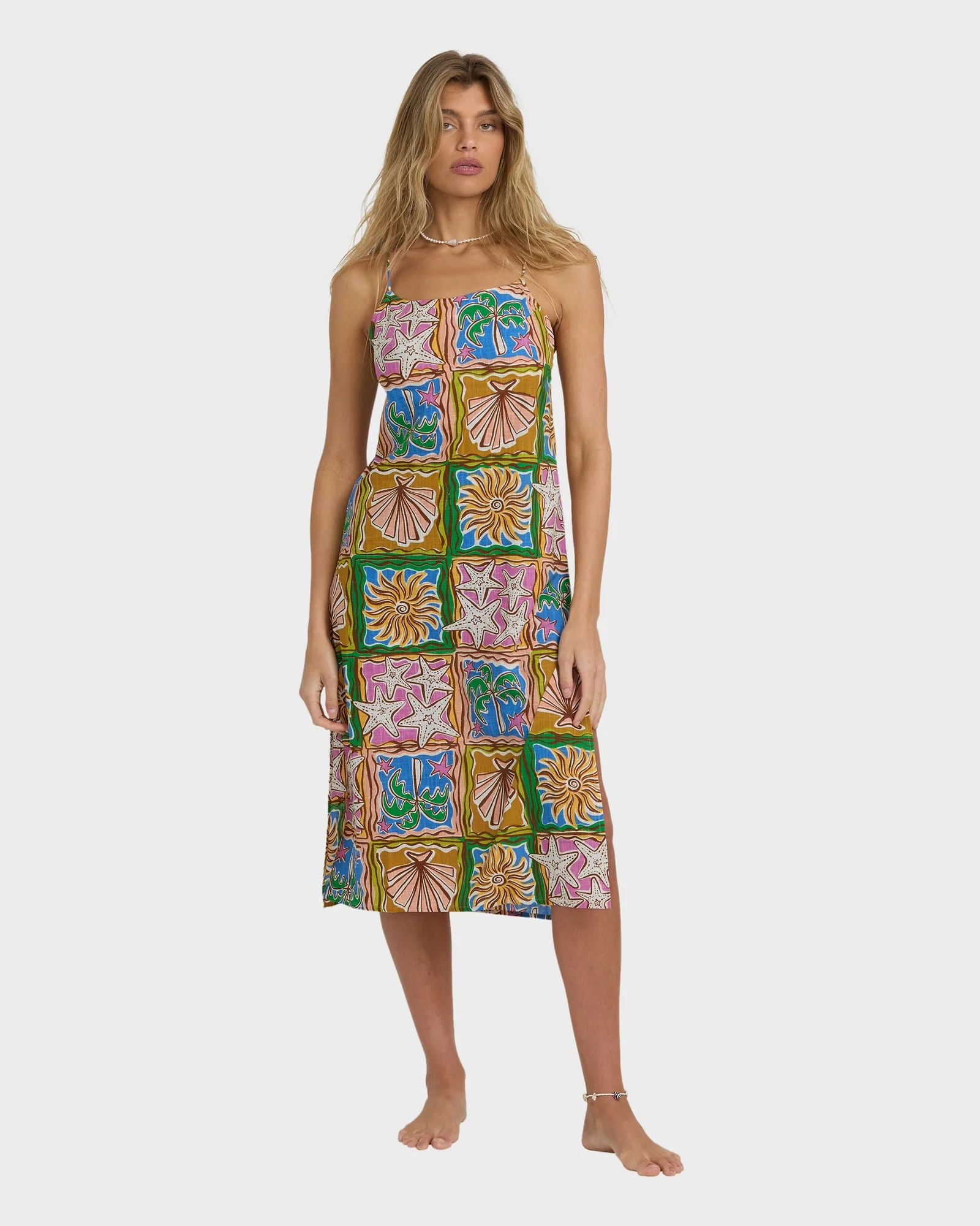Womens Heat Dream Midi Dress - Image 6