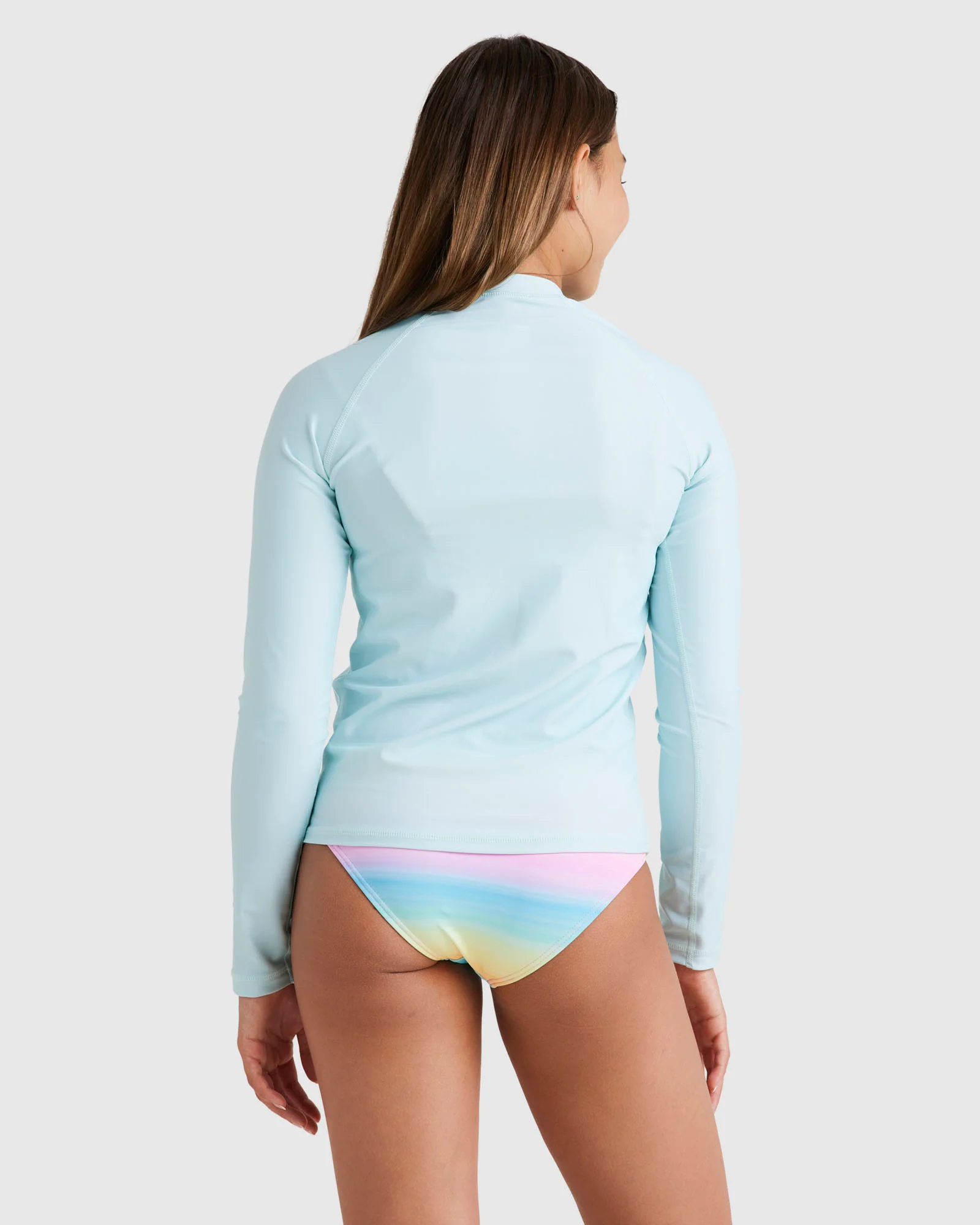 Girls 6-16 Heat Wave Rash Vest - Image 3