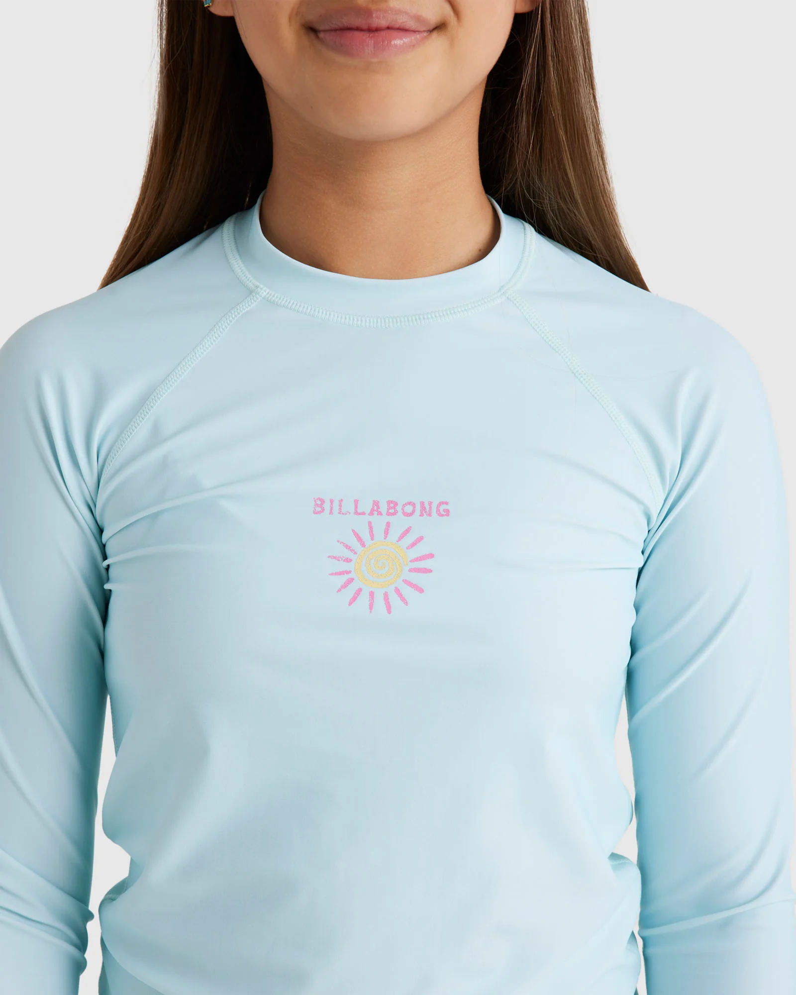 Girls 6-16 Heat Wave Rash Vest - Image 4