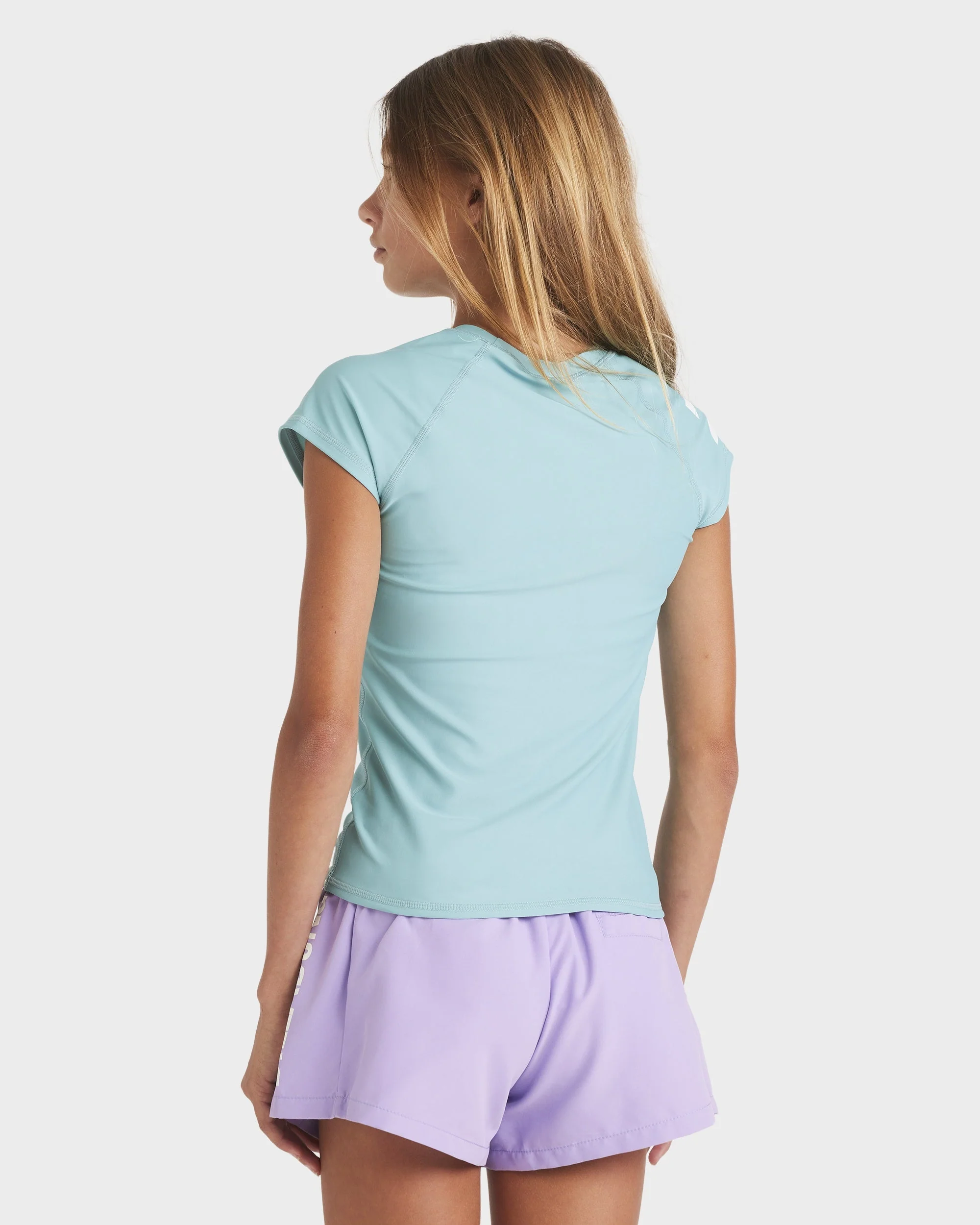Girls 2-16 Heat Wave Rash Vest - Image 2