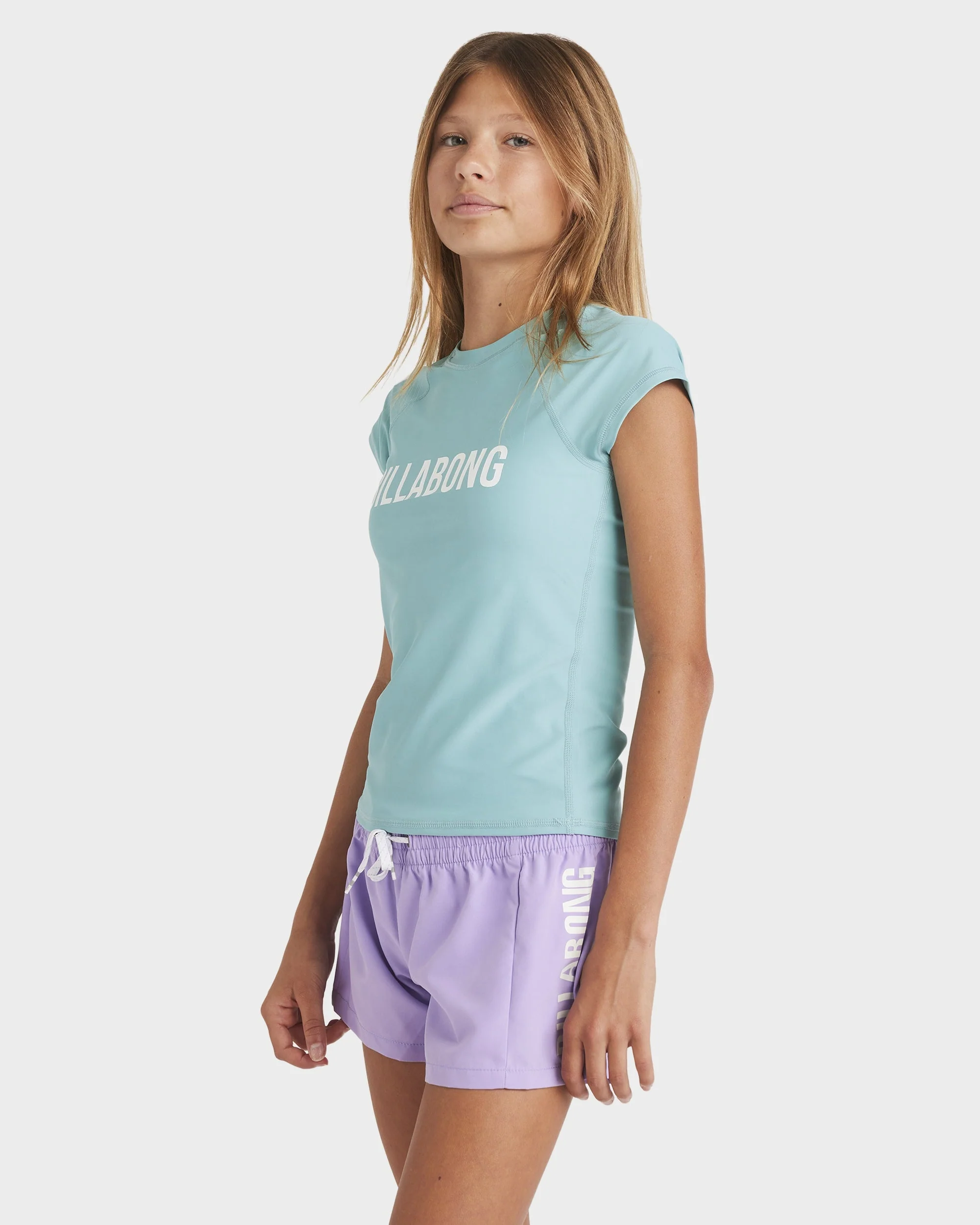Girls 2-16 Heat Wave Rash Vest - Image 3