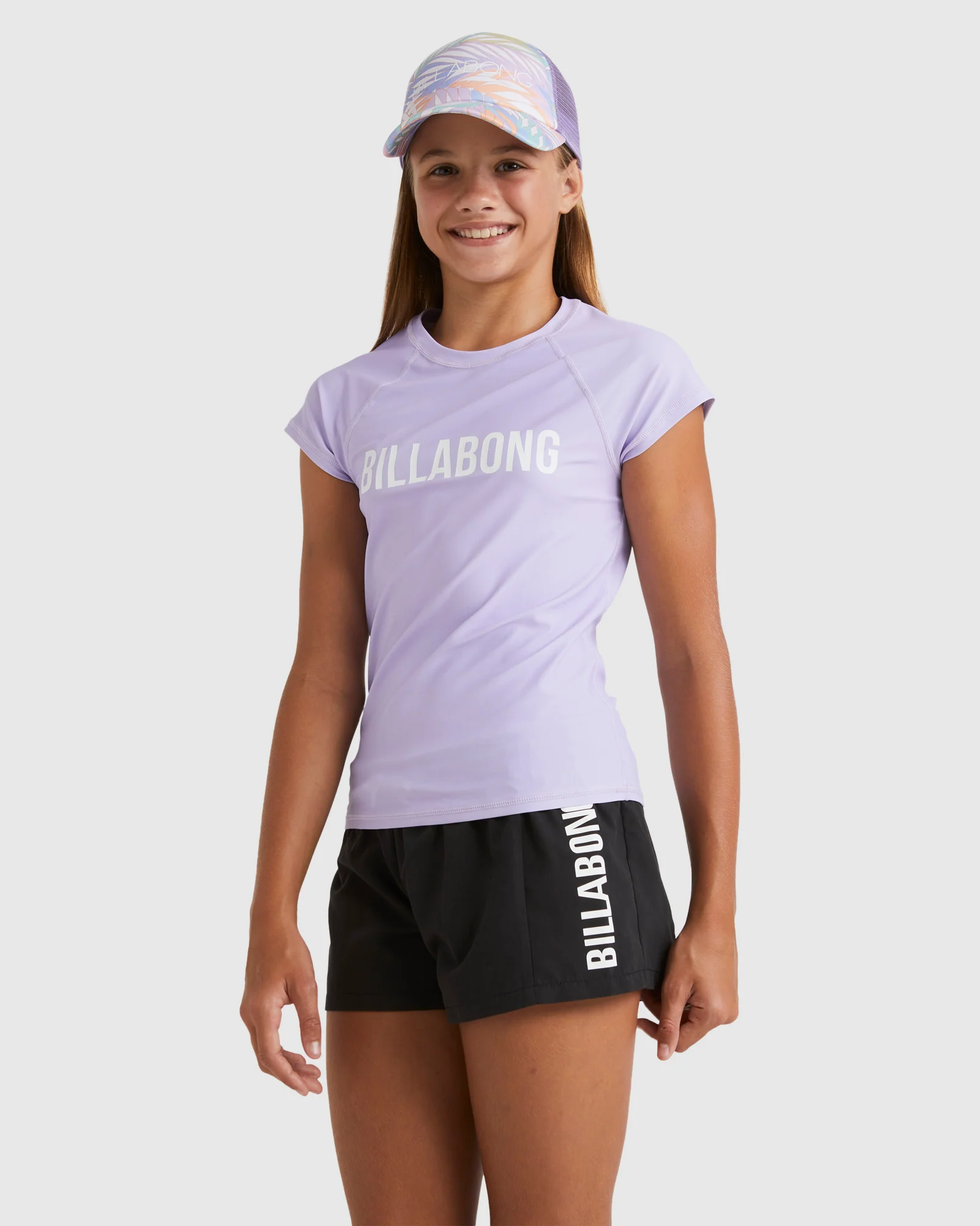 Girls 6-16 Heat Wave Rash Vest - Image 2