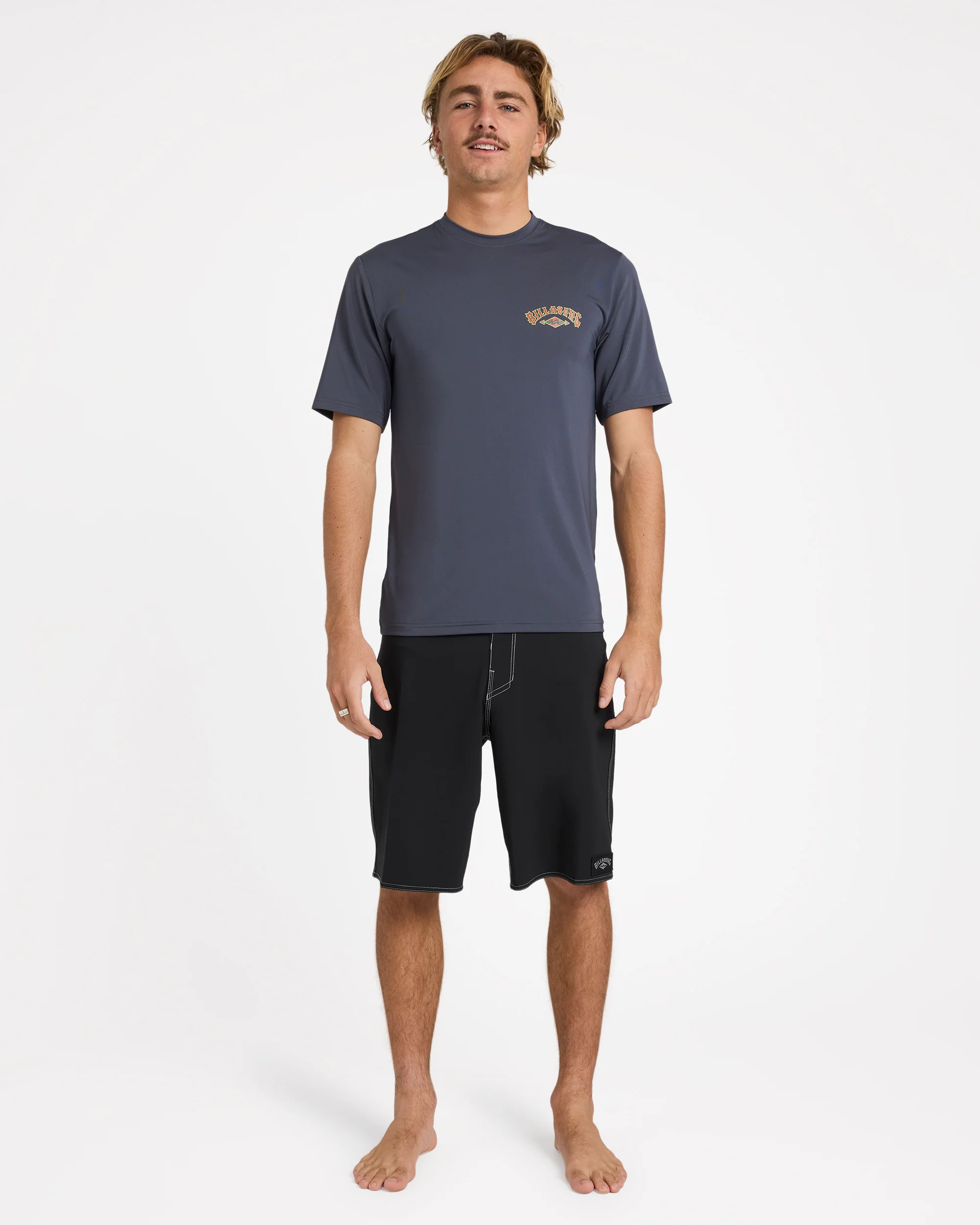 Mens Heritage Arch Rash Vest - Image 5