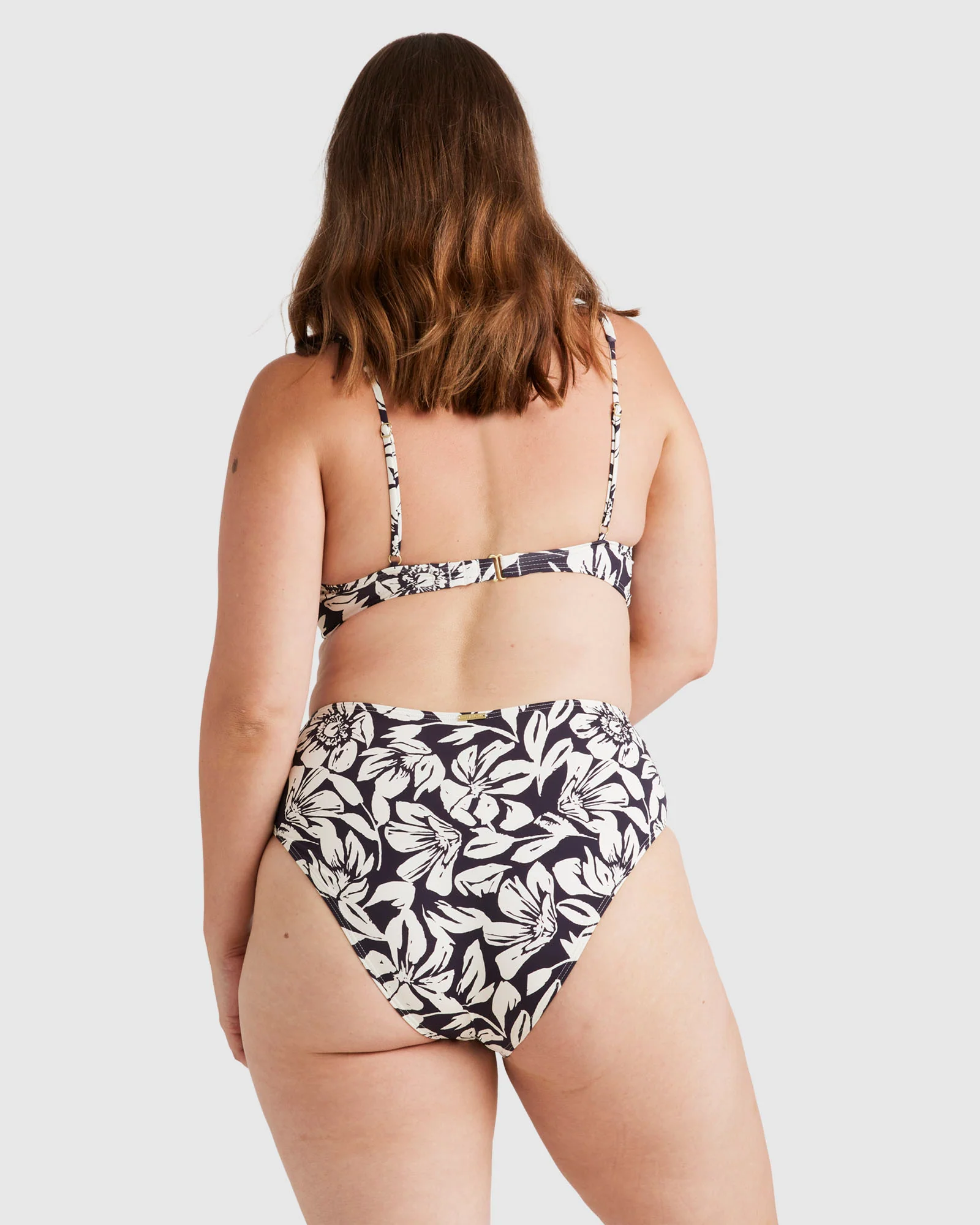 Womens Hi Times High Retro Pant Bikini Bottom - Image 6