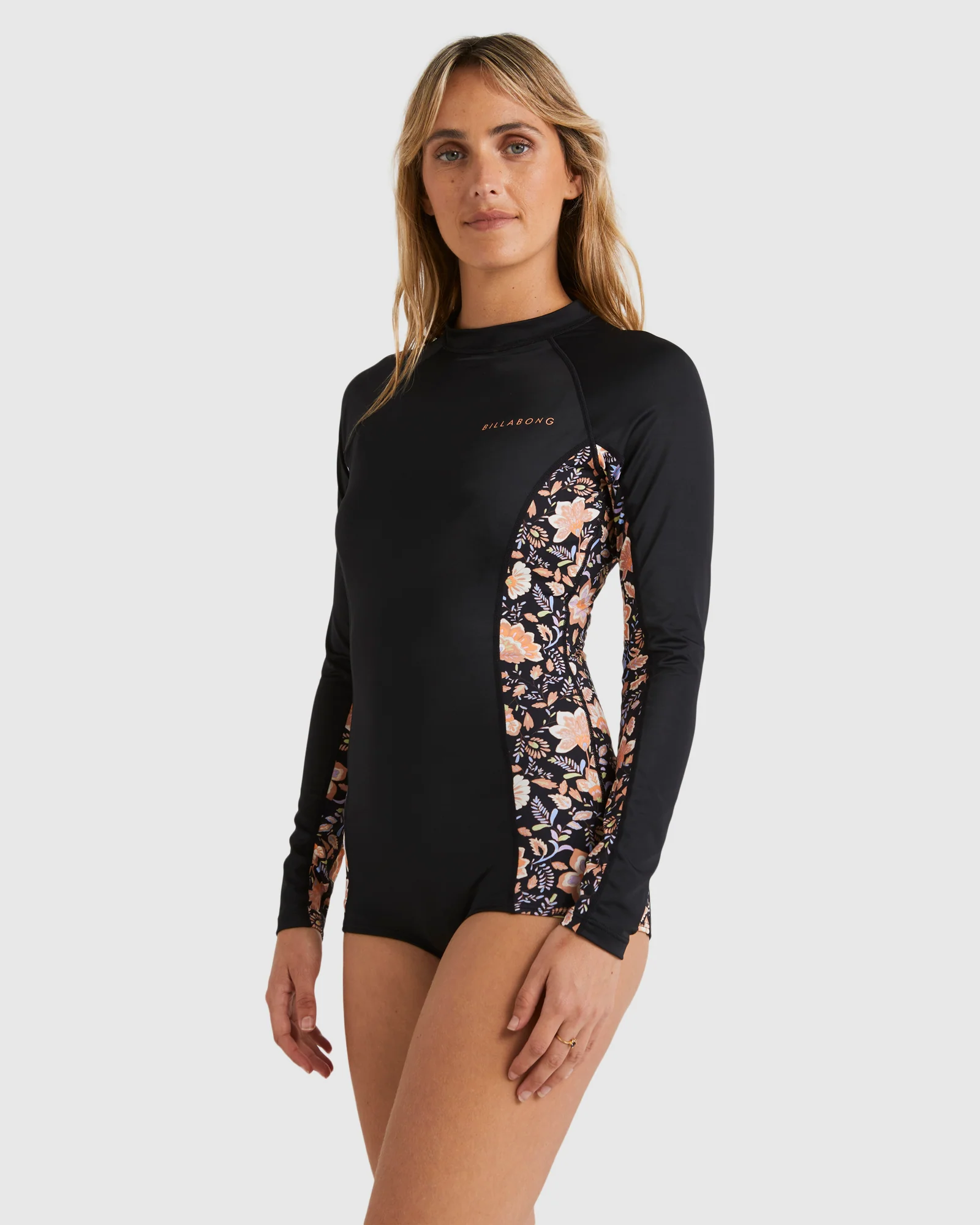 Womens Hideaway Hippie Bodysuit Rash Vest - Image 2