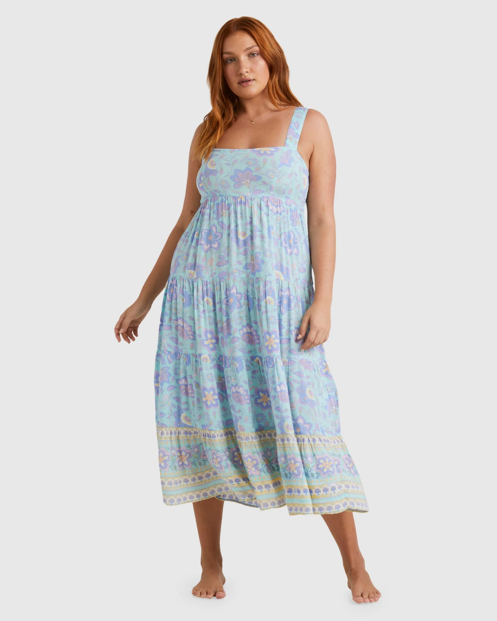 Womens Hideaway Shine On Midi Dress - Image 5