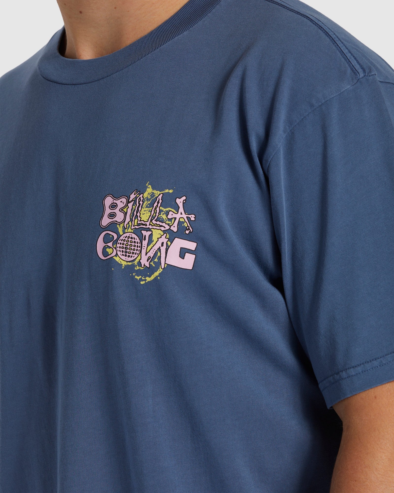 Mens High Tide Wave Wash T-Shirt - Image 4