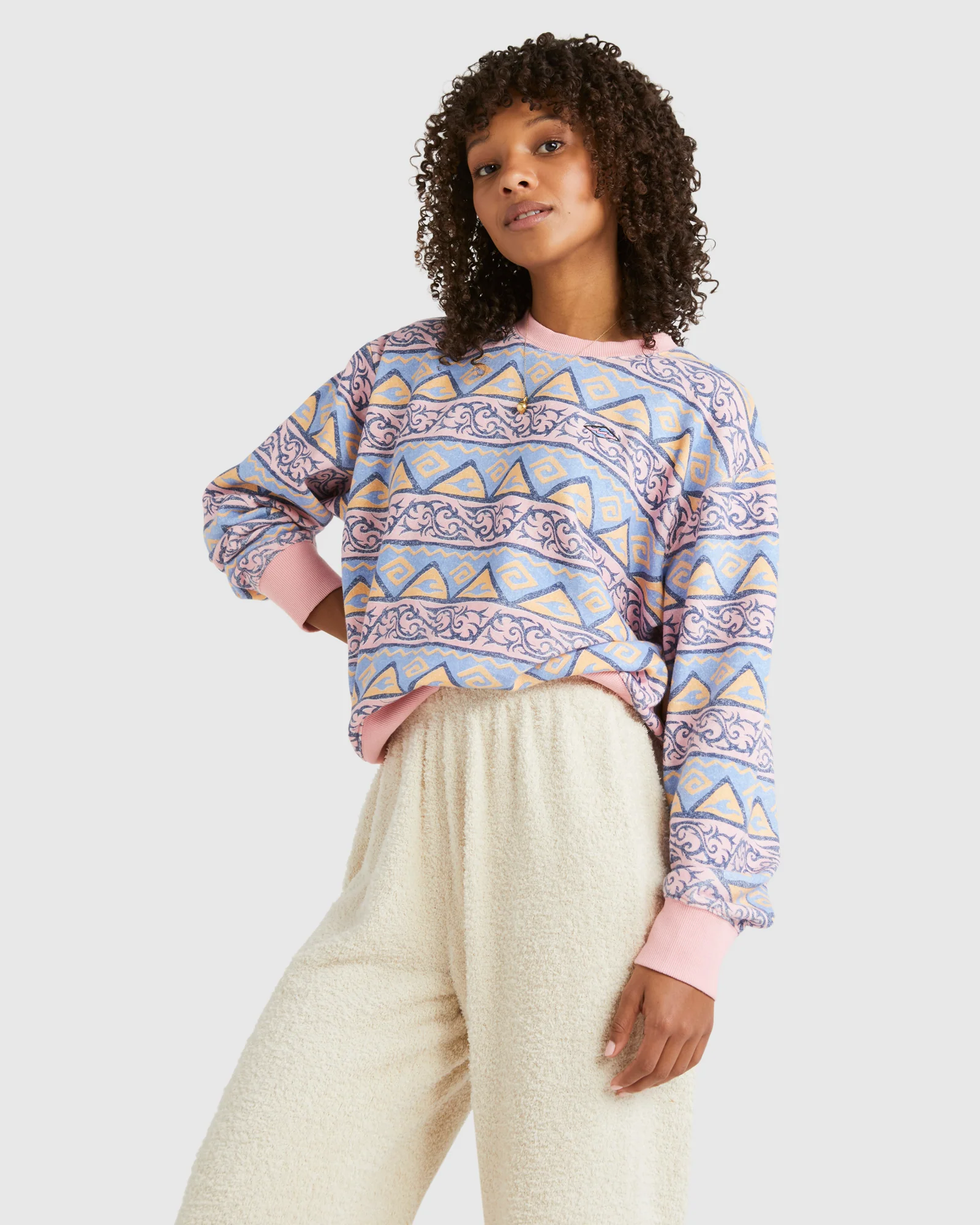 Womens High Tides Brooklyn Crew Neck - Image 2