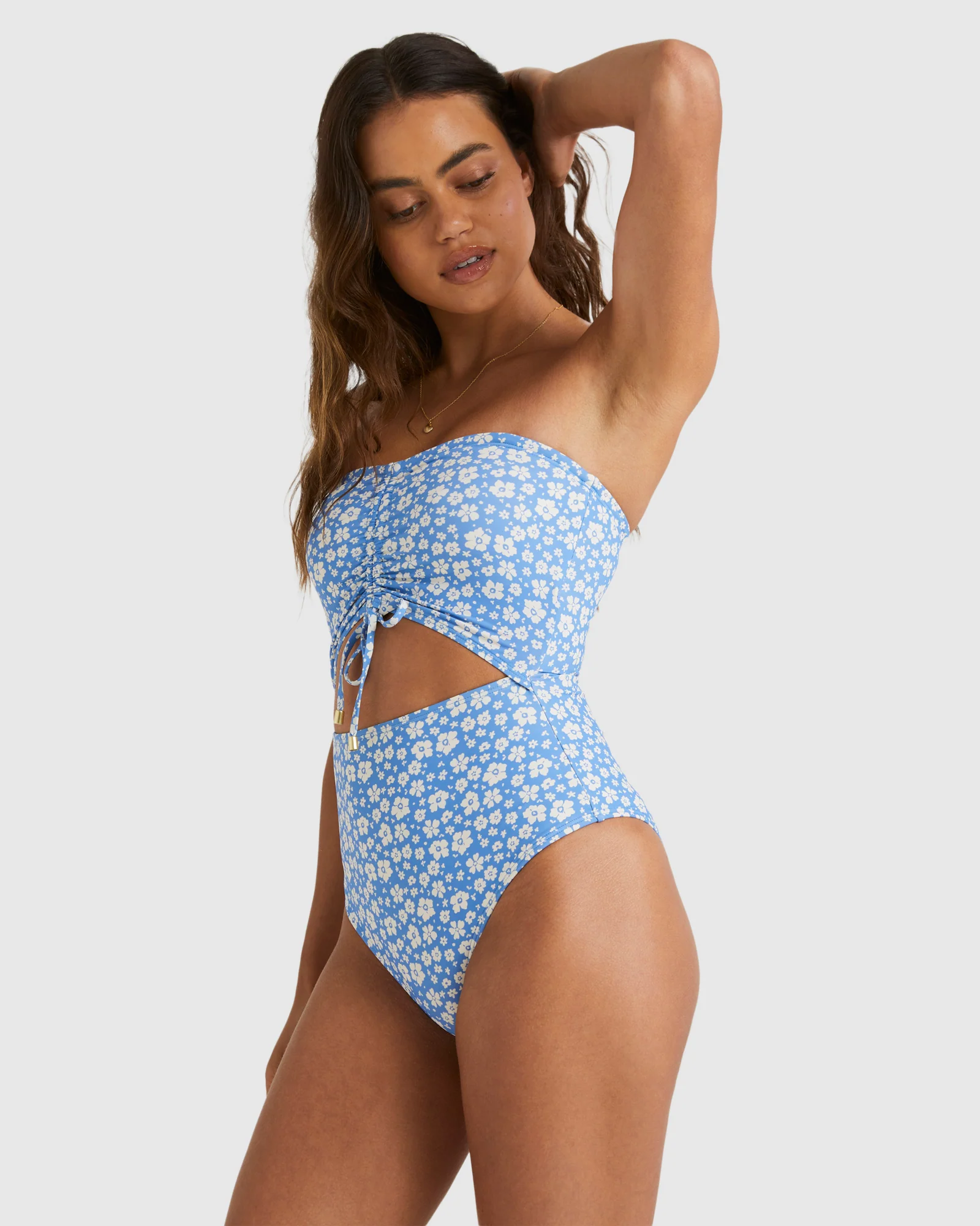 Womens Holiday Summer Bandeau One Piece - Image 2