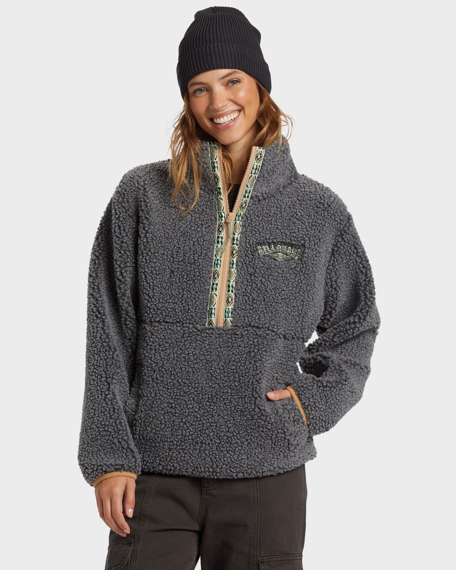 Womens Horizon Half Zip Fleece Pullover - Image 2