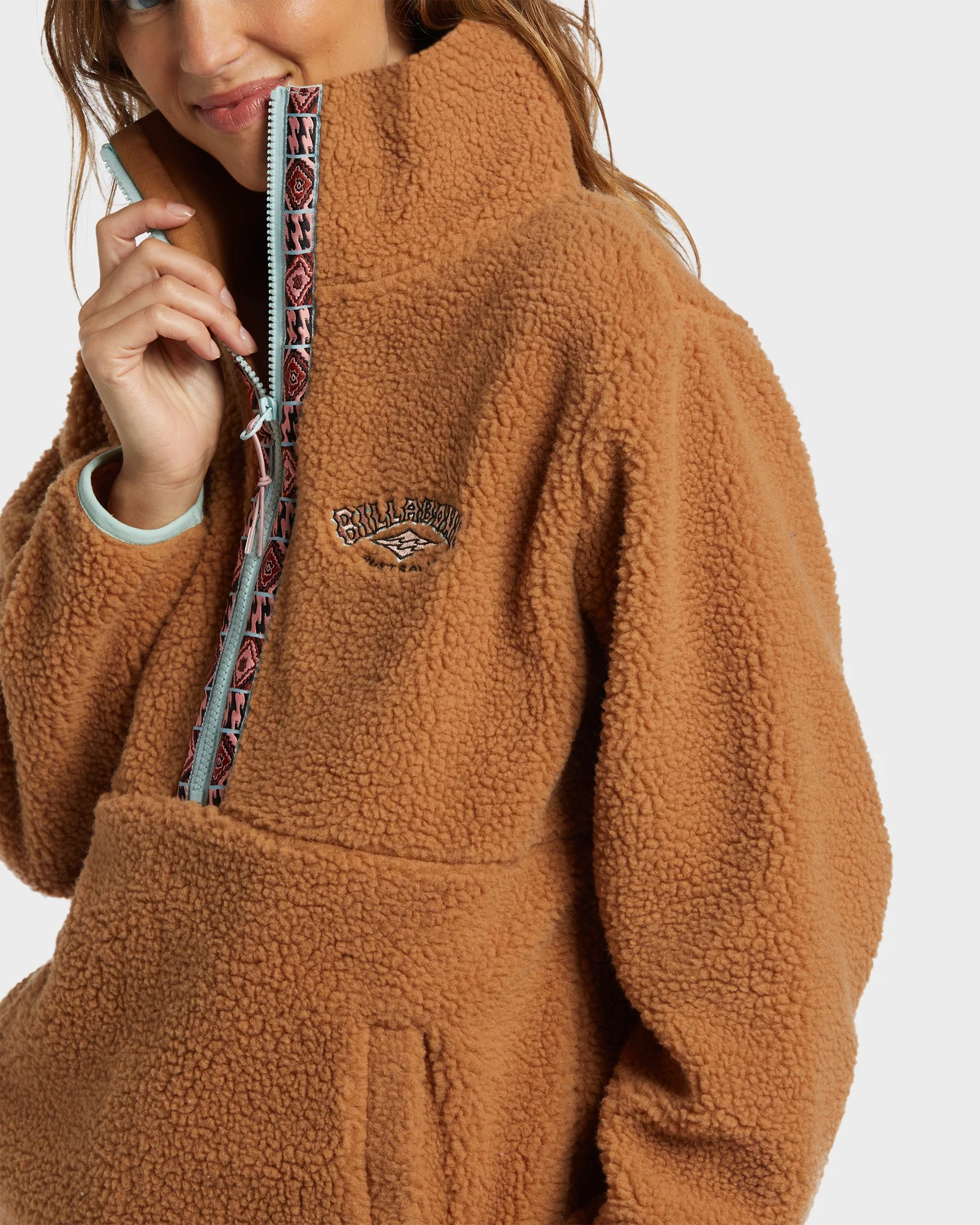 Womens Horizon Half Zip Fleece Pullover - Image 4