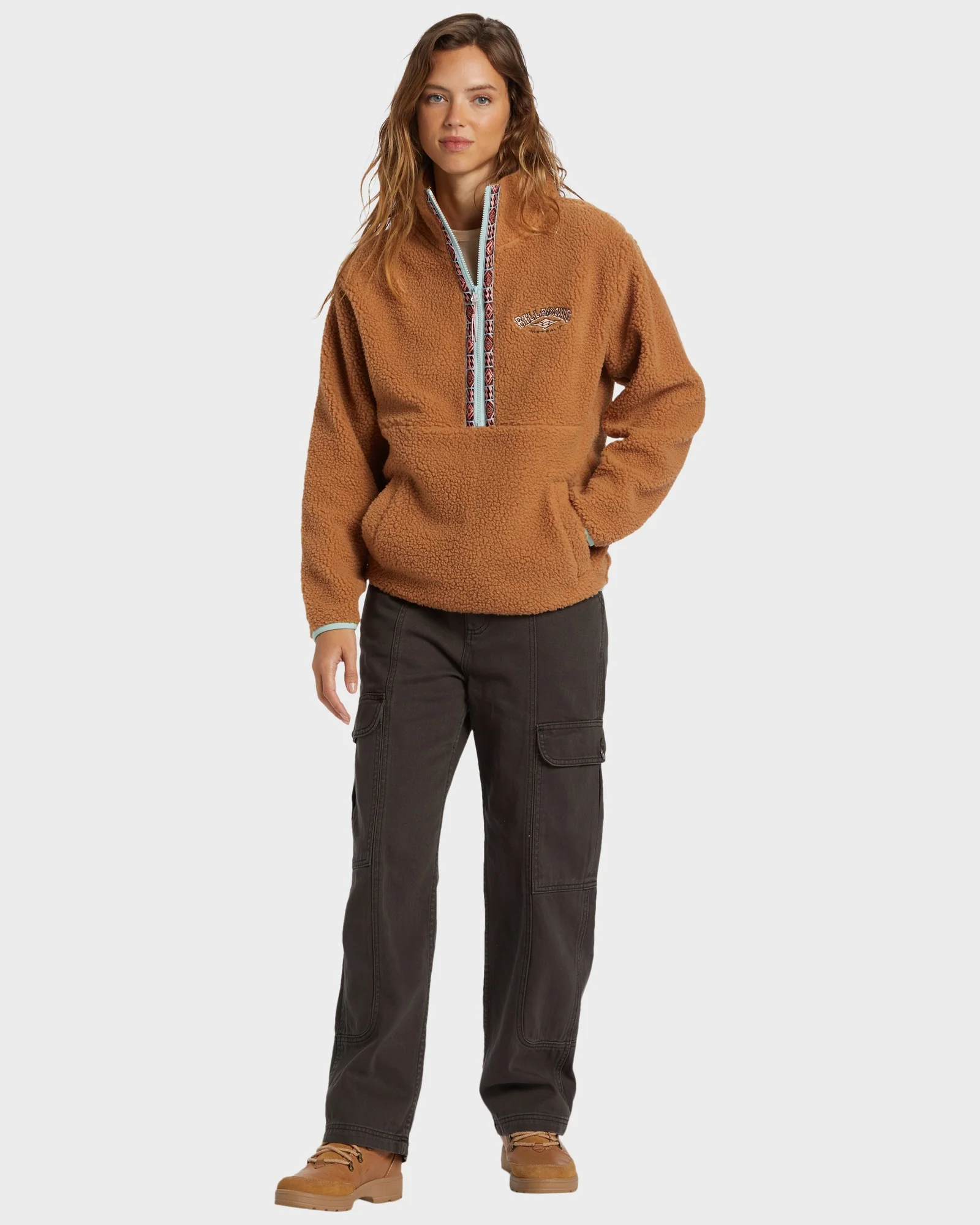 Womens Horizon Half Zip Fleece Pullover - Image 5