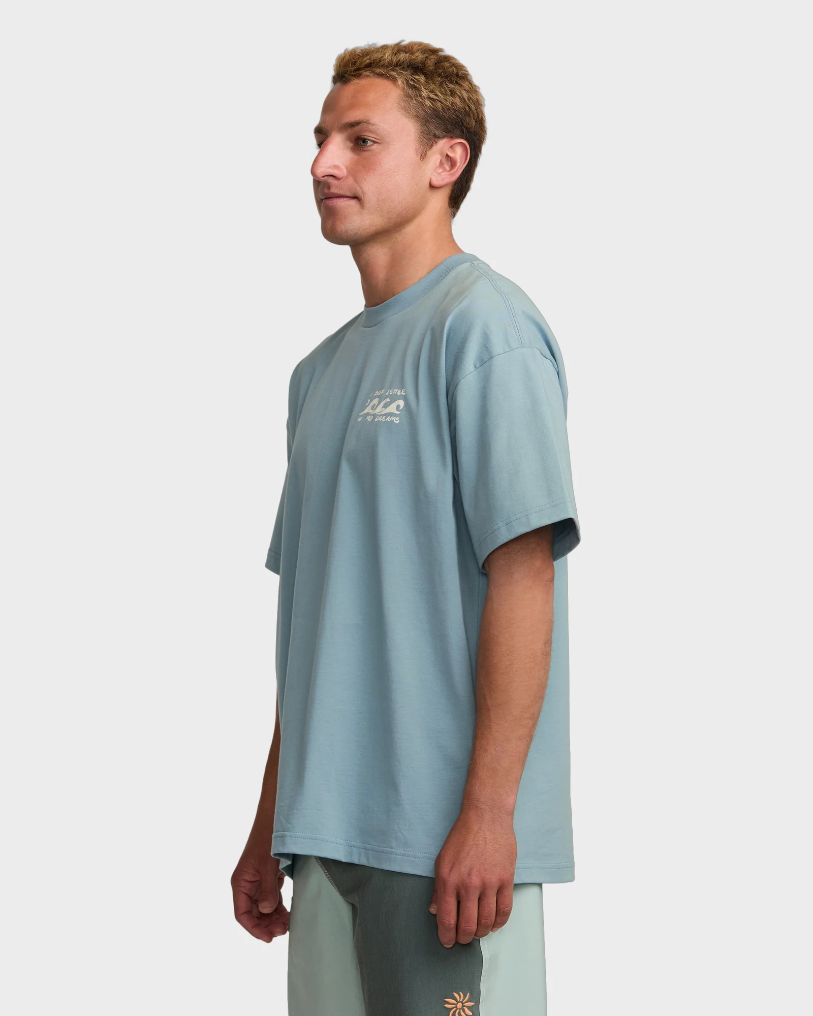 Mens I Surf Better In My Dreams T-Shirt - Image 2