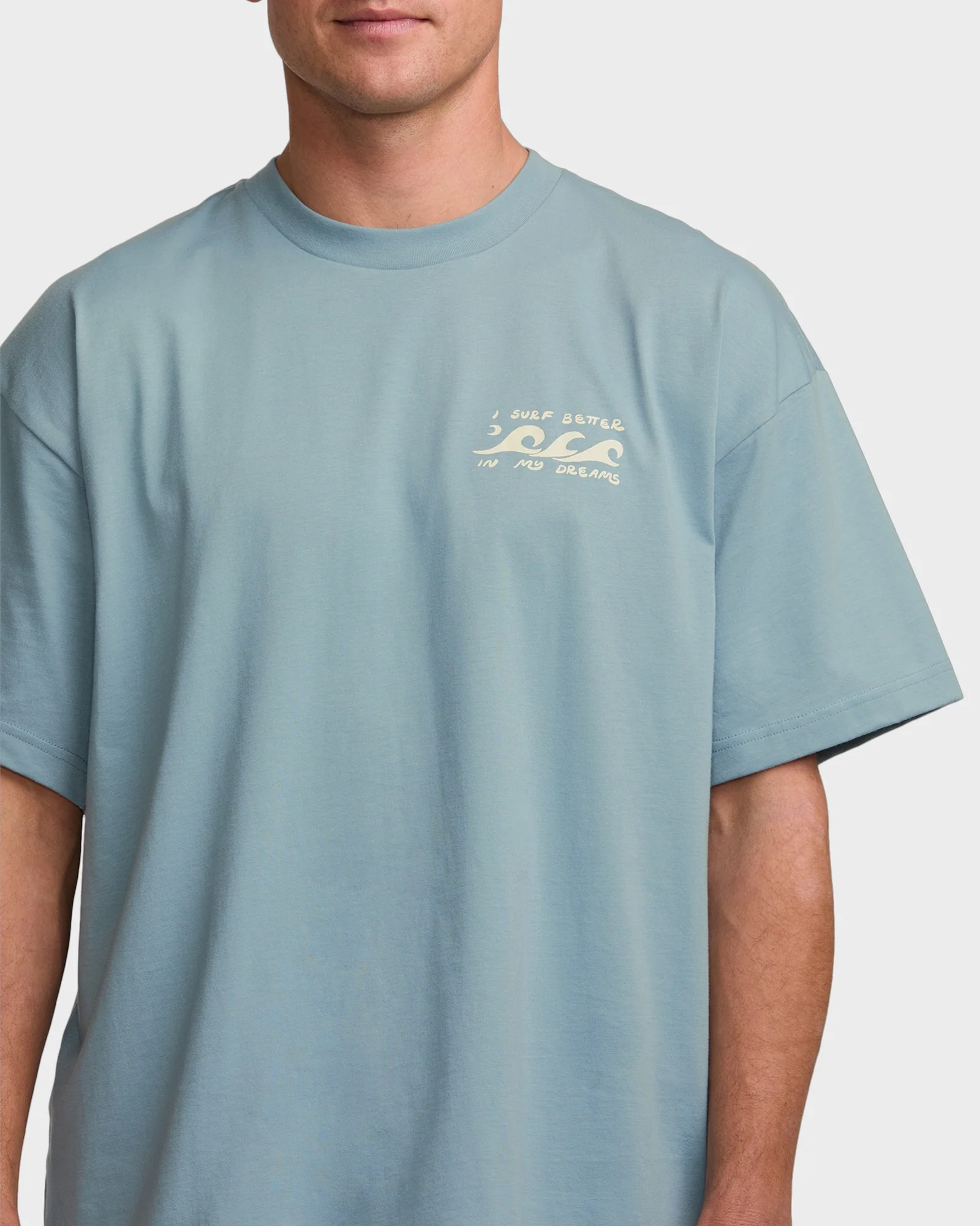 Mens I Surf Better In My Dreams T-Shirt - Image 4