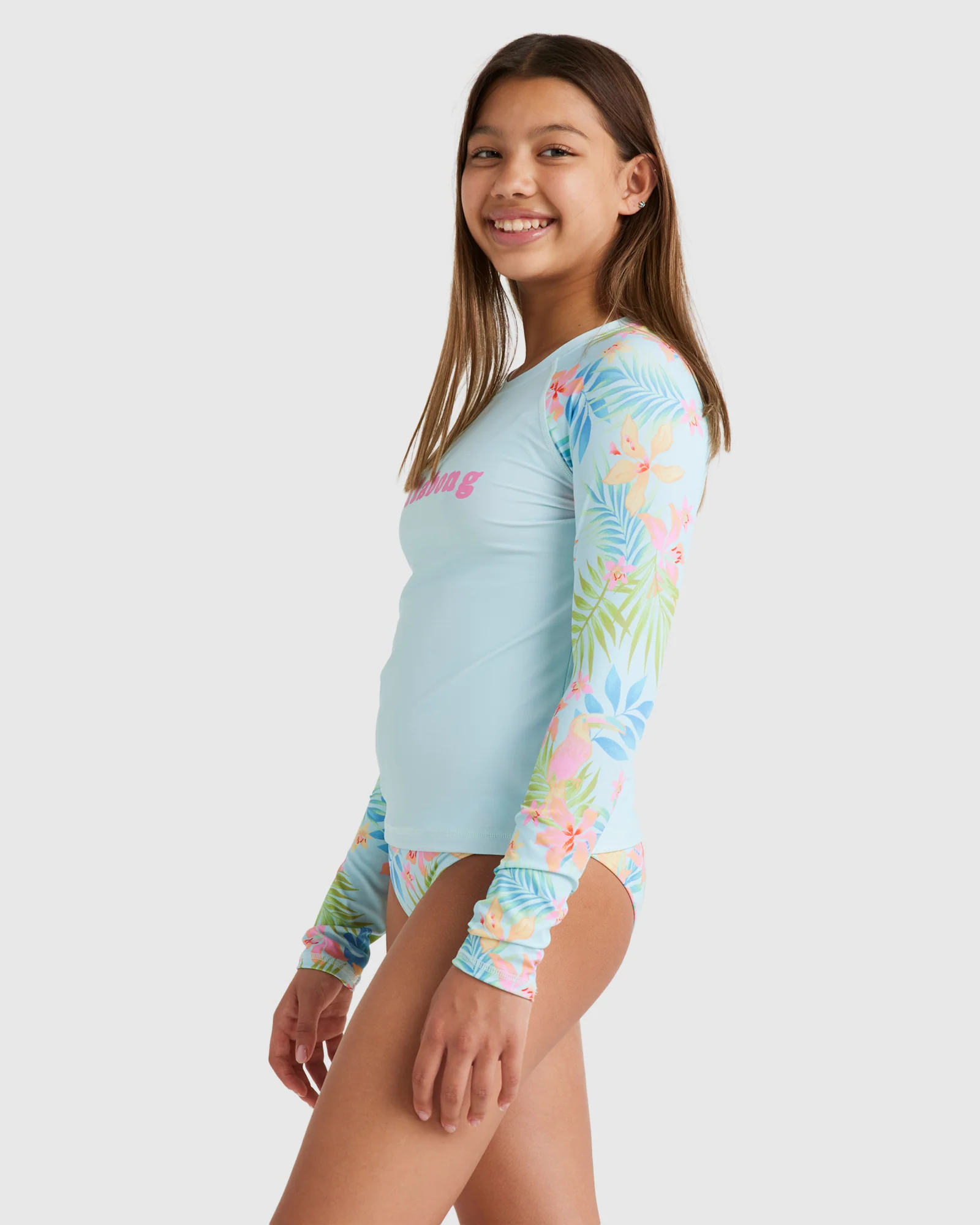 Girls 2-16 In Da Jungle Rash Vest Set - Image 2