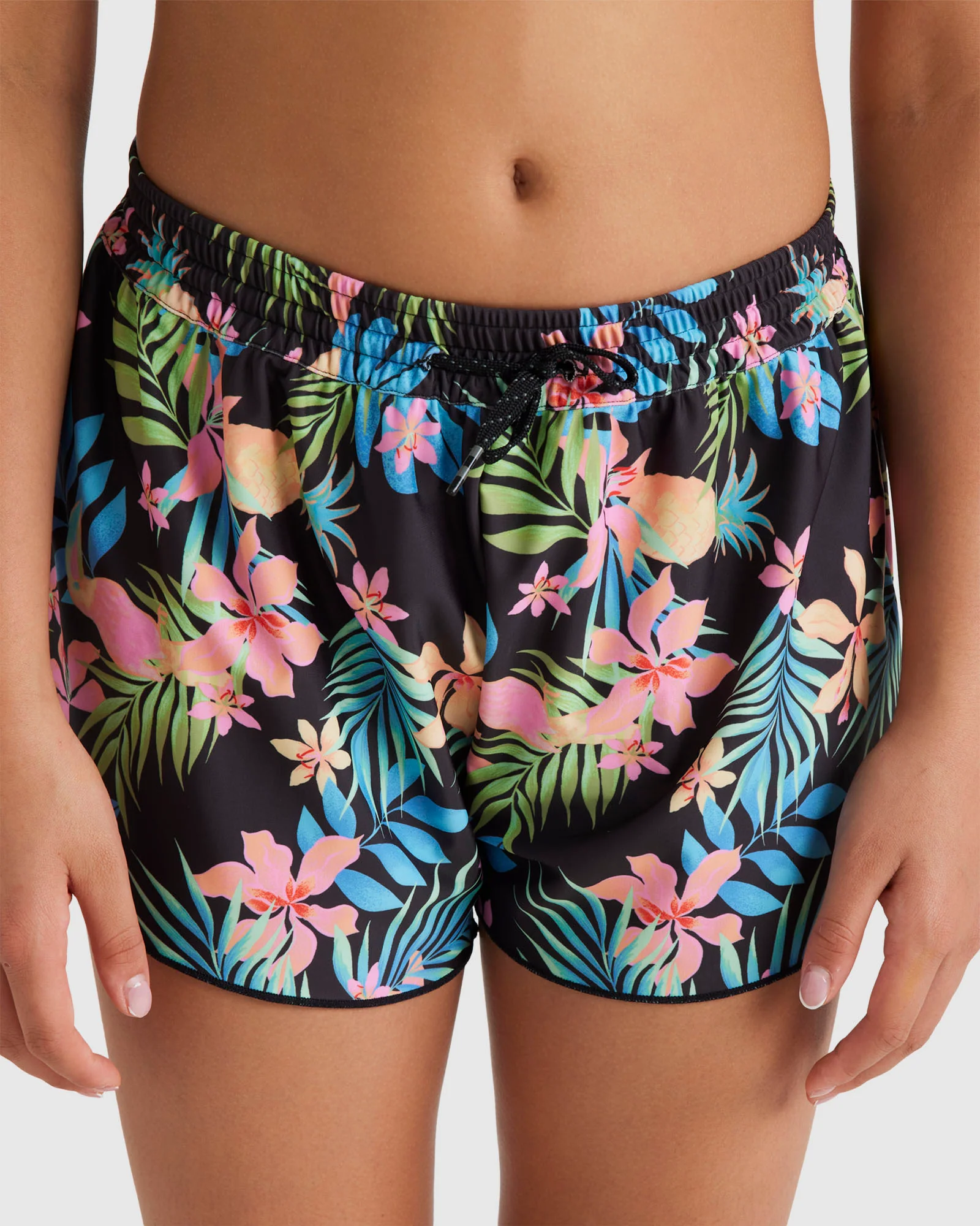 Girls 2-16 In Da Jungle Swim Boardshorts - Image 4