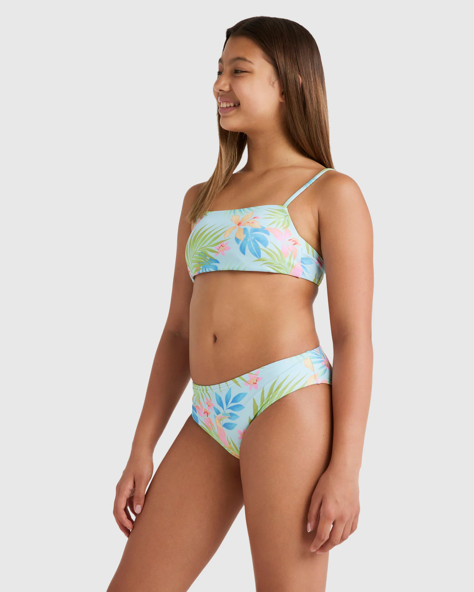 Girls 6-14 In Da Jungle Tank Two Piece - Image 2