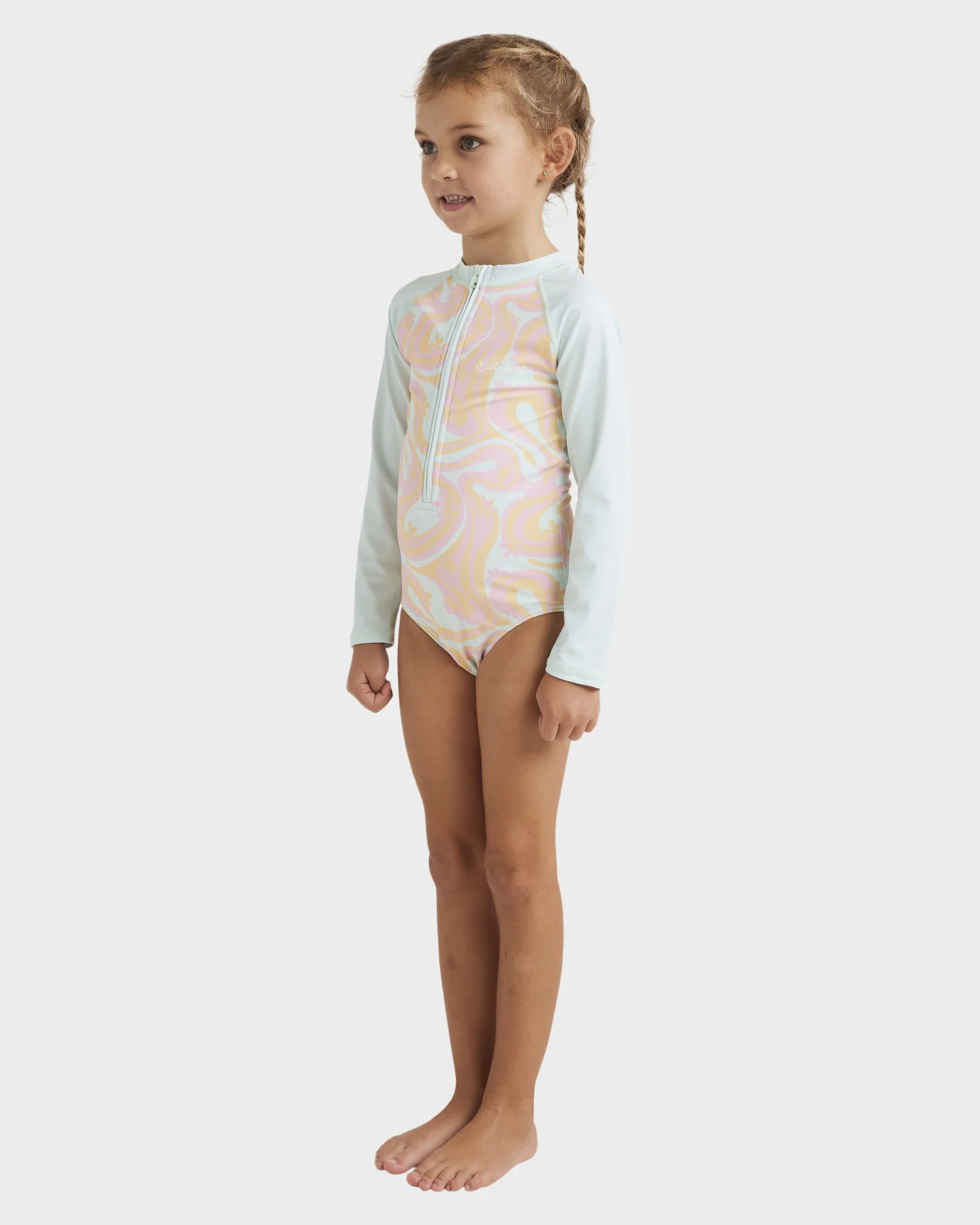 Girls 0-5 In The Groove Long Sleeve Rash Vest - Image 2