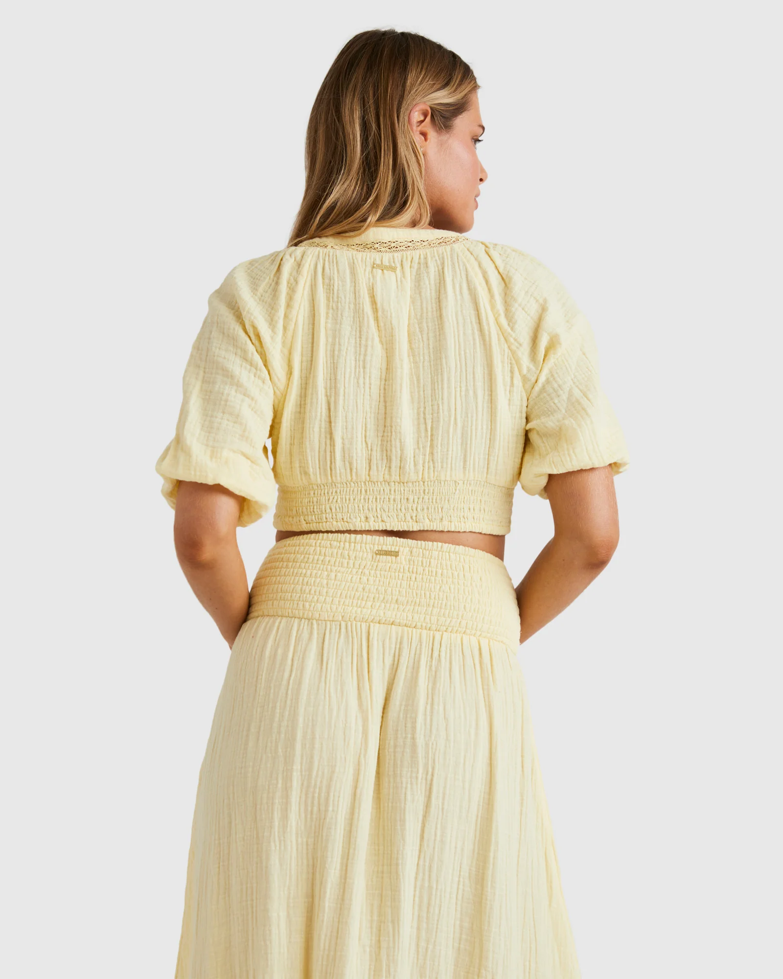 Womens In The Palms Crop Top - Image 3