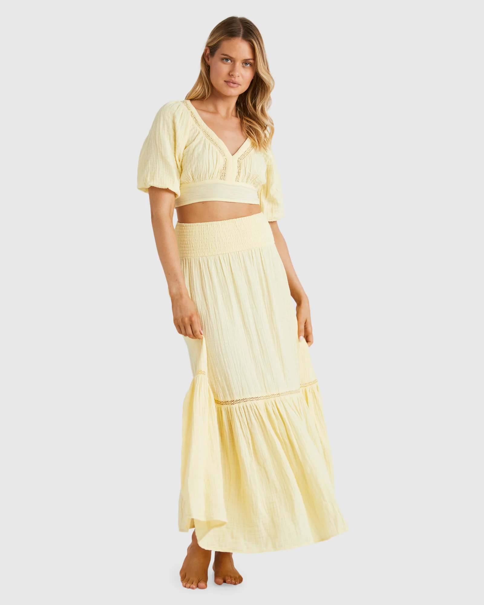 Womens In The Palms Crop Top - Image 5
