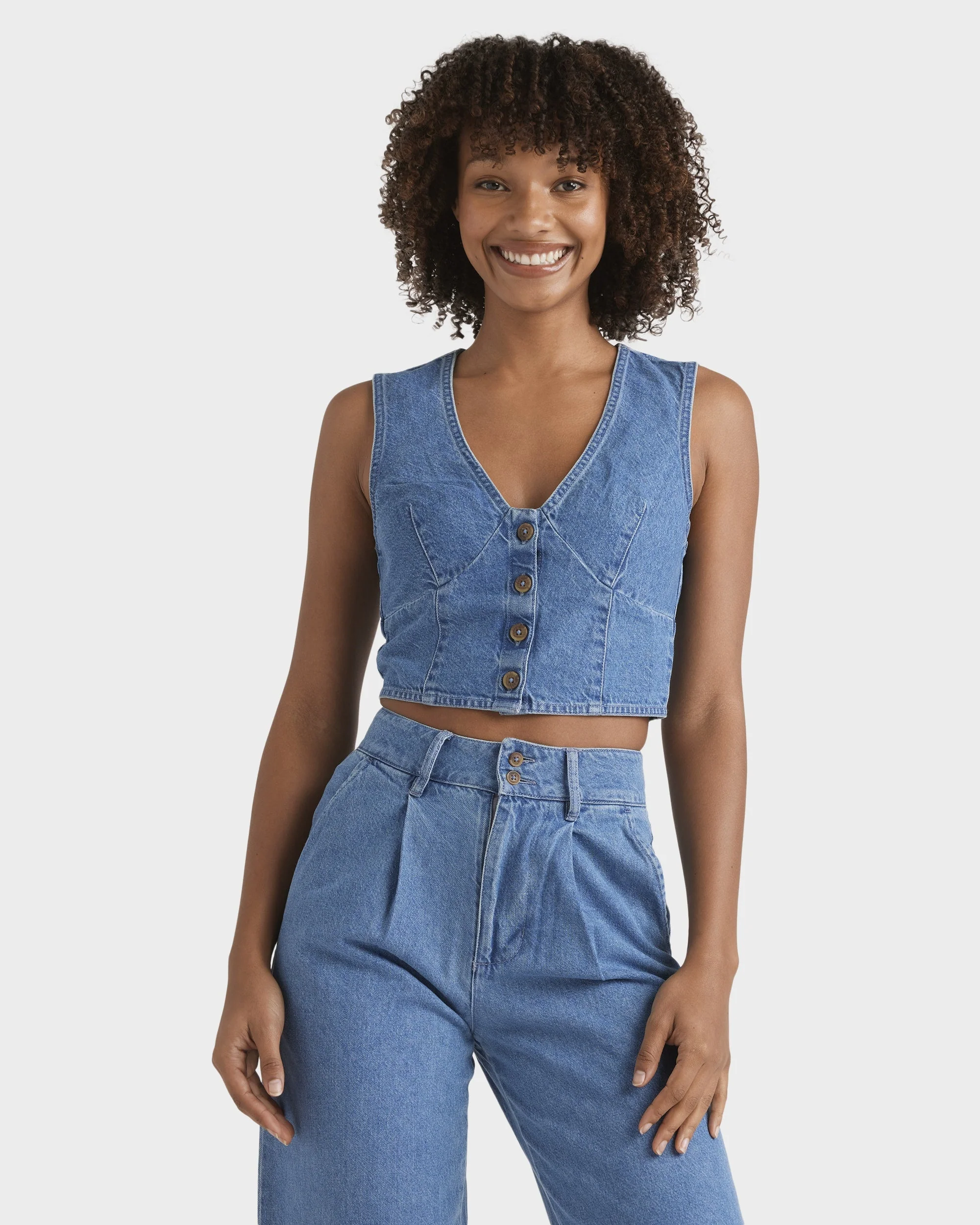 Womens Indigo Skies Vest - Image 2