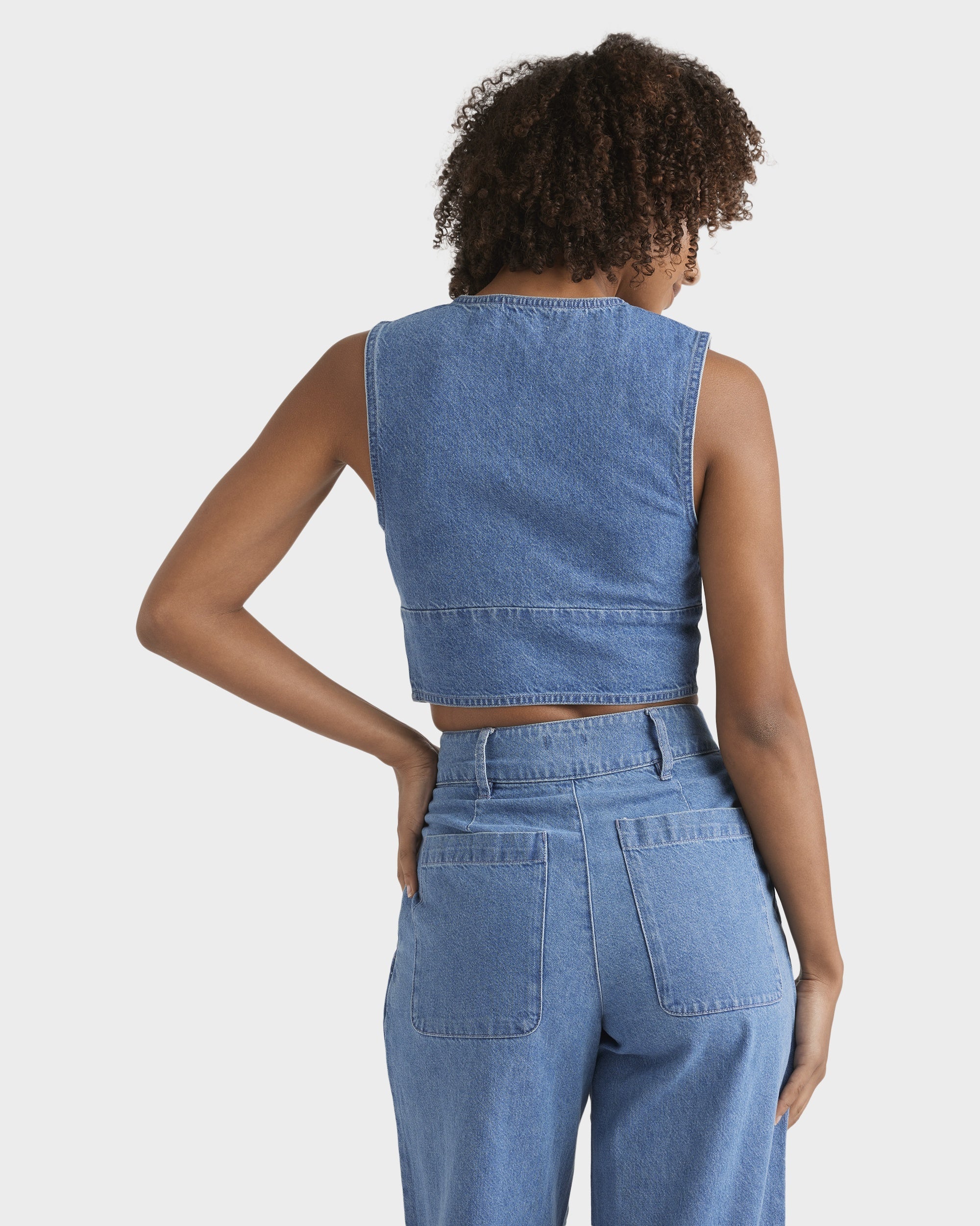 Womens Indigo Skies Vest - Image 3