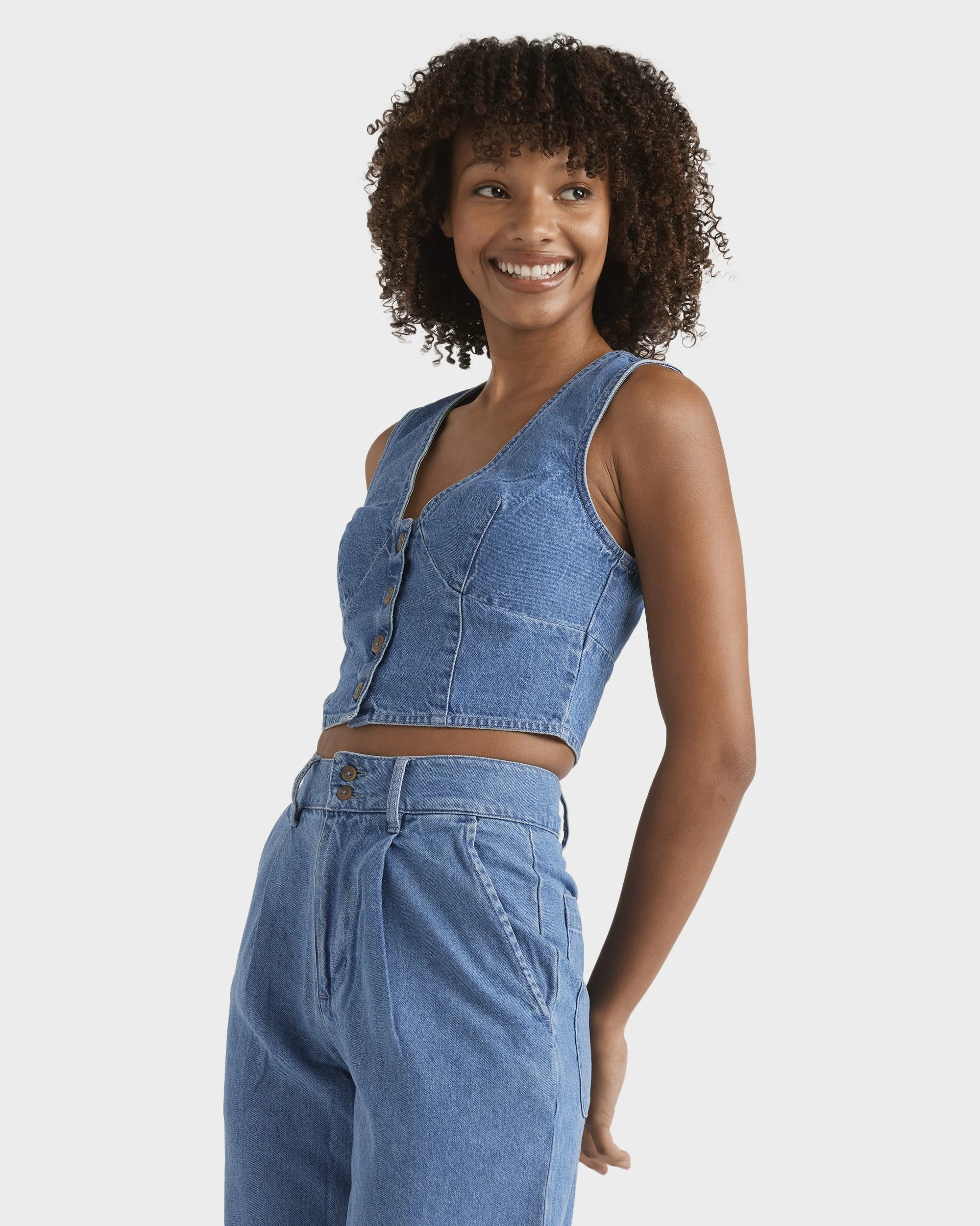 Womens Indigo Skies Vest - Image 4