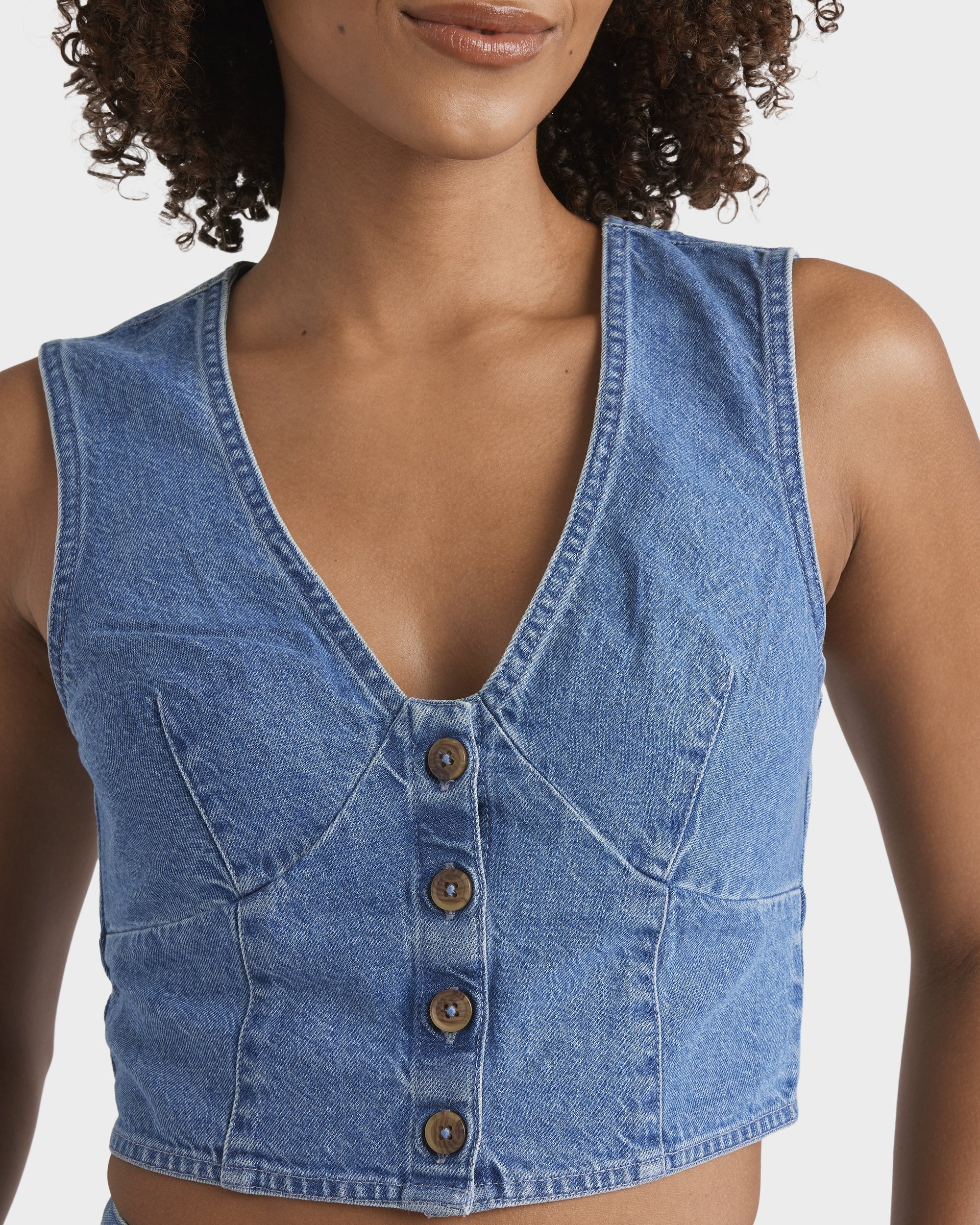 Womens Indigo Skies Vest - Image 5